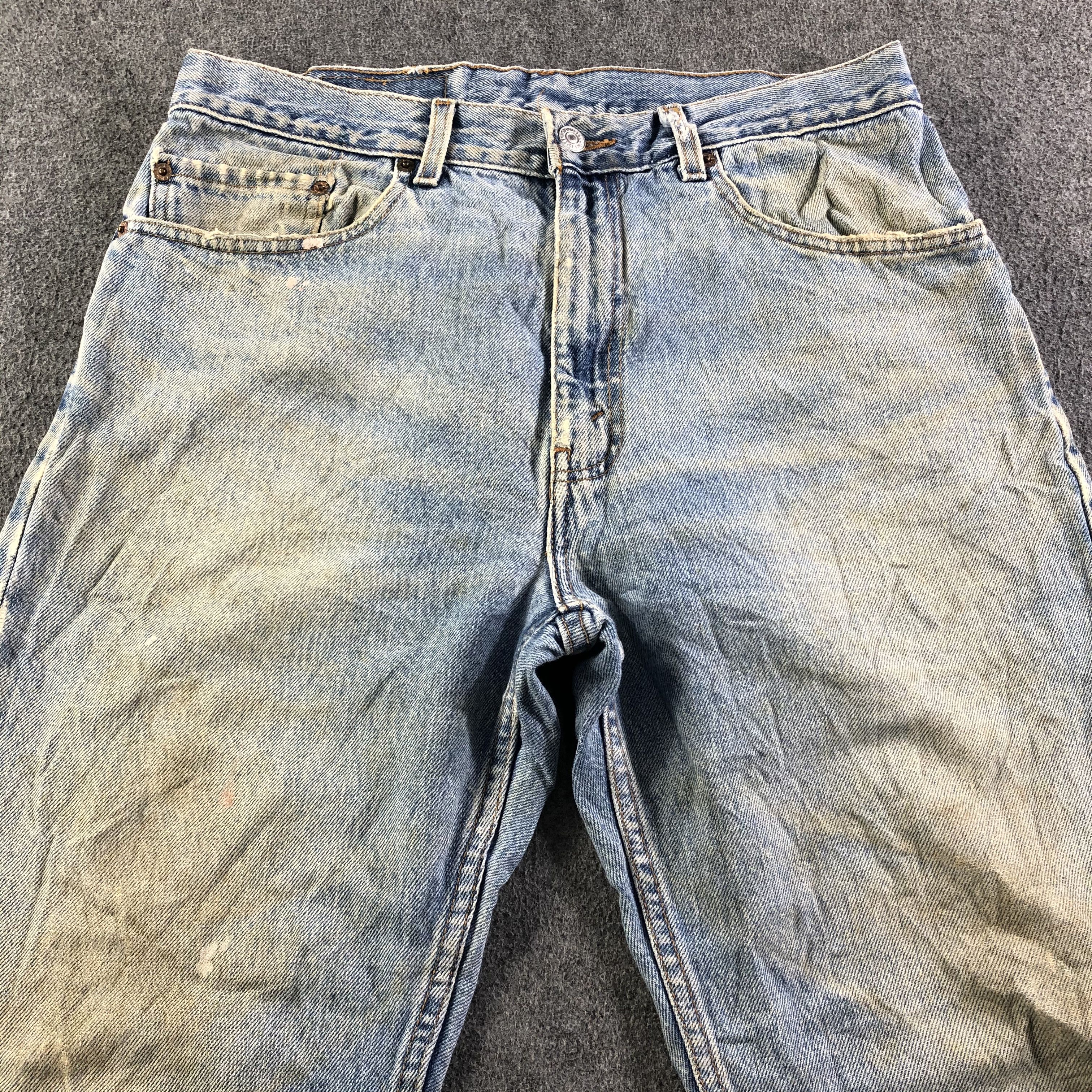 Levi's Vintage 90s Blue Wash Levis 505 Jeans-J3332 Size US 33 - 3 Thumbnail