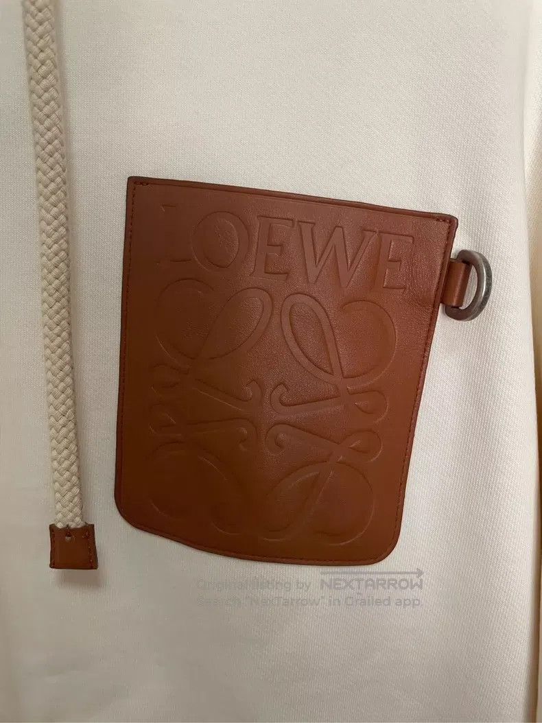 Loewe Loewe Hooded Sweatshirt, Off White Size S / US 4 / IT 40 - 4 Thumbnail