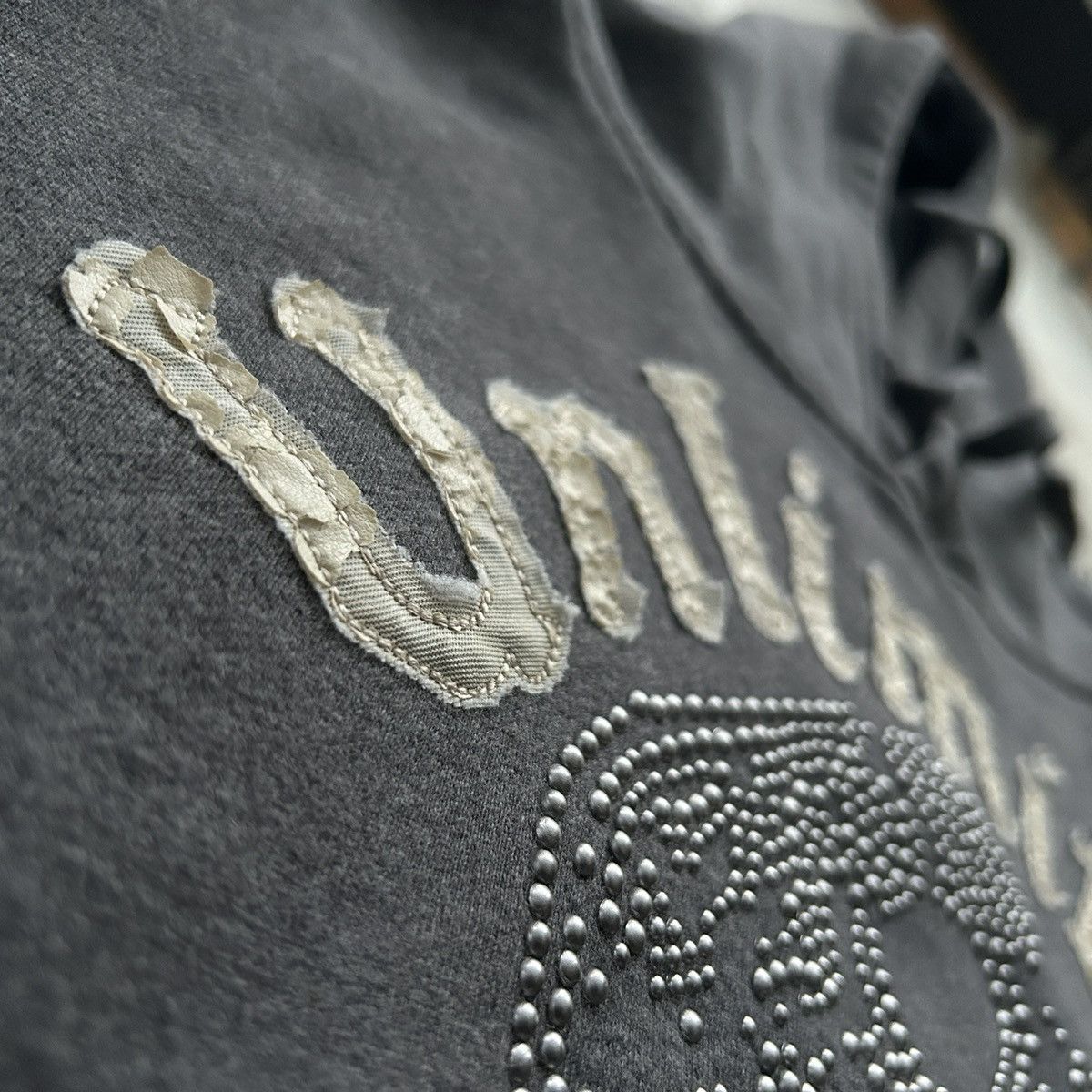 Ecko Unltd. Rare Ecko Unltd Rawthentic Rhinestone Hoodie Size US M / EU 48-50 / 2 - 7 Thumbnail
