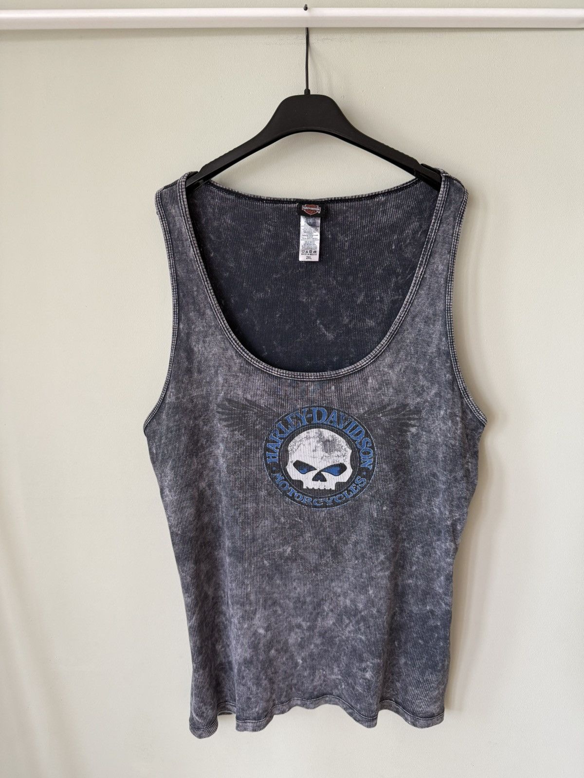 Harley Davidson Harley Davidson Chesterfield sleeveless tshirt vintage moto Size US XXL / EU 58 / 5 - 1 Thumbnail