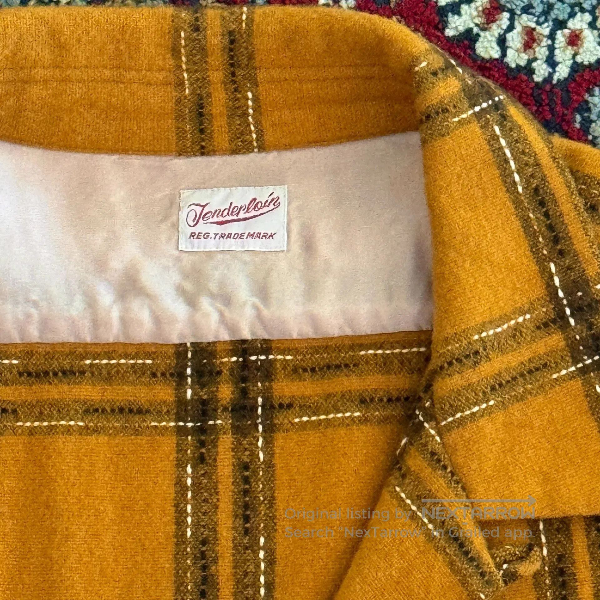 Tenderloin TENDERLOIN Wool Plaid Shirt Jacket. Size US S / EU 44-46 / 1 - 6 Thumbnail