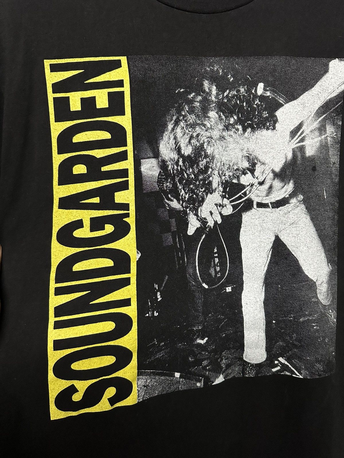 Band Tees Vintage Soundgarden Promo Faded Grunge Tee Size US L / EU 52-54 / 3 - 6 Thumbnail