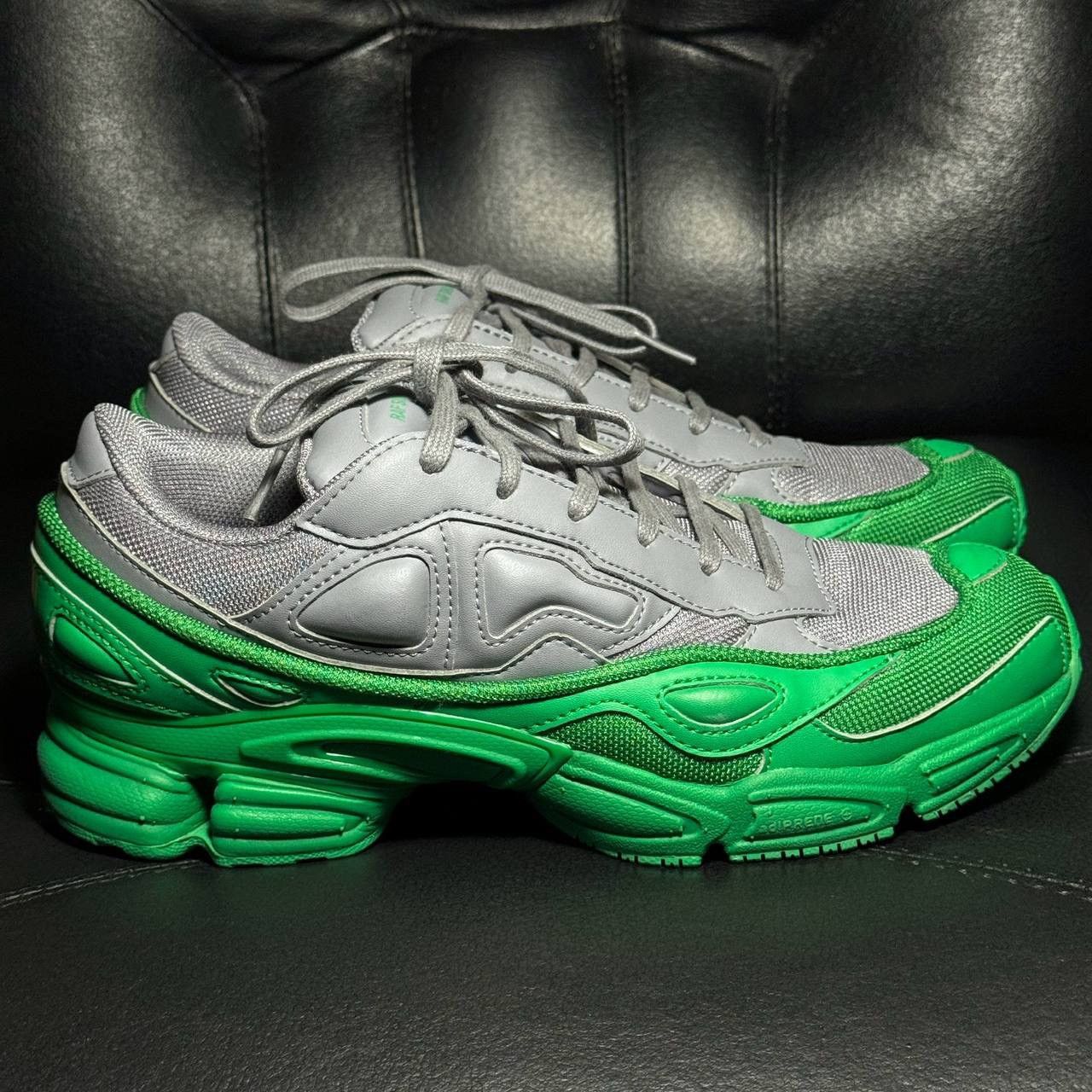 Adidas × Raf Simons Adidas Raf Simons ozweego Green Gray Size US 7.5 / EU 40-41 - 1 Thumbnail