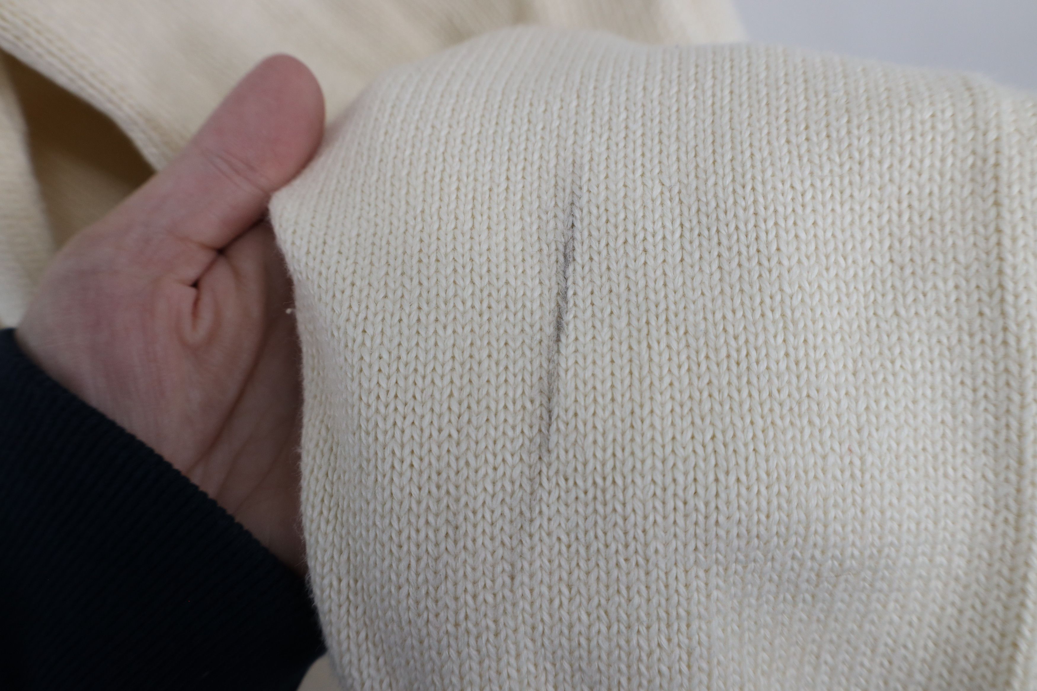 Ralph Lauren Vintage 90s Ralph Lauren Half Zip Pullover Sweater Cream Size US XXL / EU 58 / 5 - 7 Thumbnail
