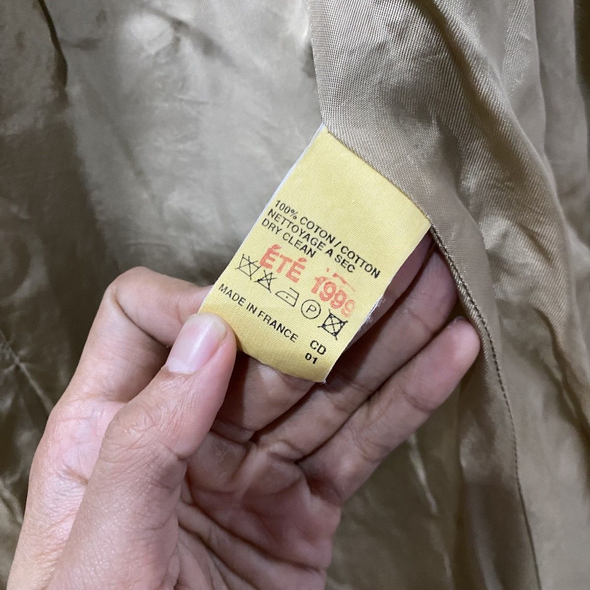 A.P.C. Vintage 1999 A.P.C Rue De Fleurus Paris TrenchCoat Hoodie M Size US M / EU 48-50 / 2 - 13 Thumbnail