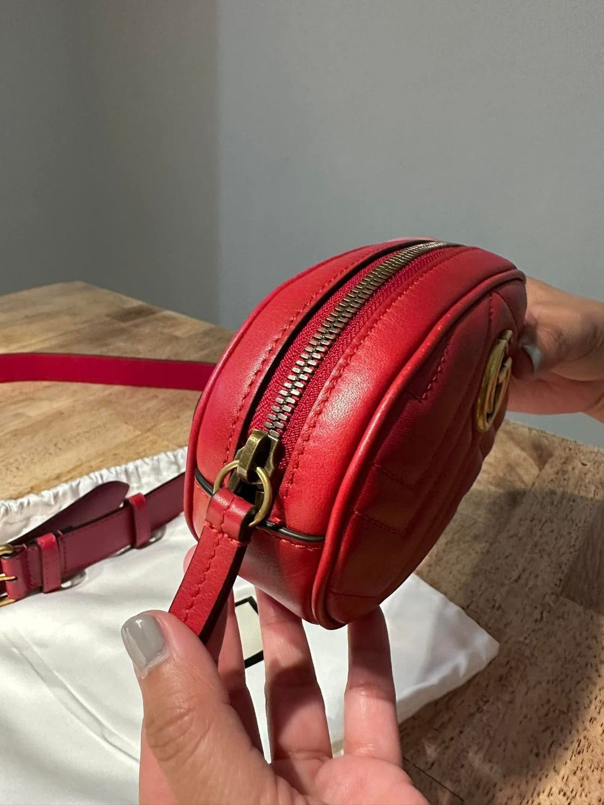 Gucci Gucci GG Marmont Matelassé Belt Bag Size ONE SIZE - 3 Thumbnail