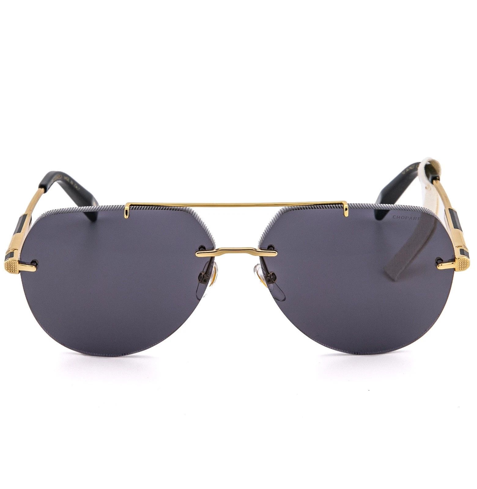 Chopard CHOPARD L.U.C. G37 Aviator SCHG37 Unisex Rimless Sunglasses Size ONE SIZE - 2 Thumbnail