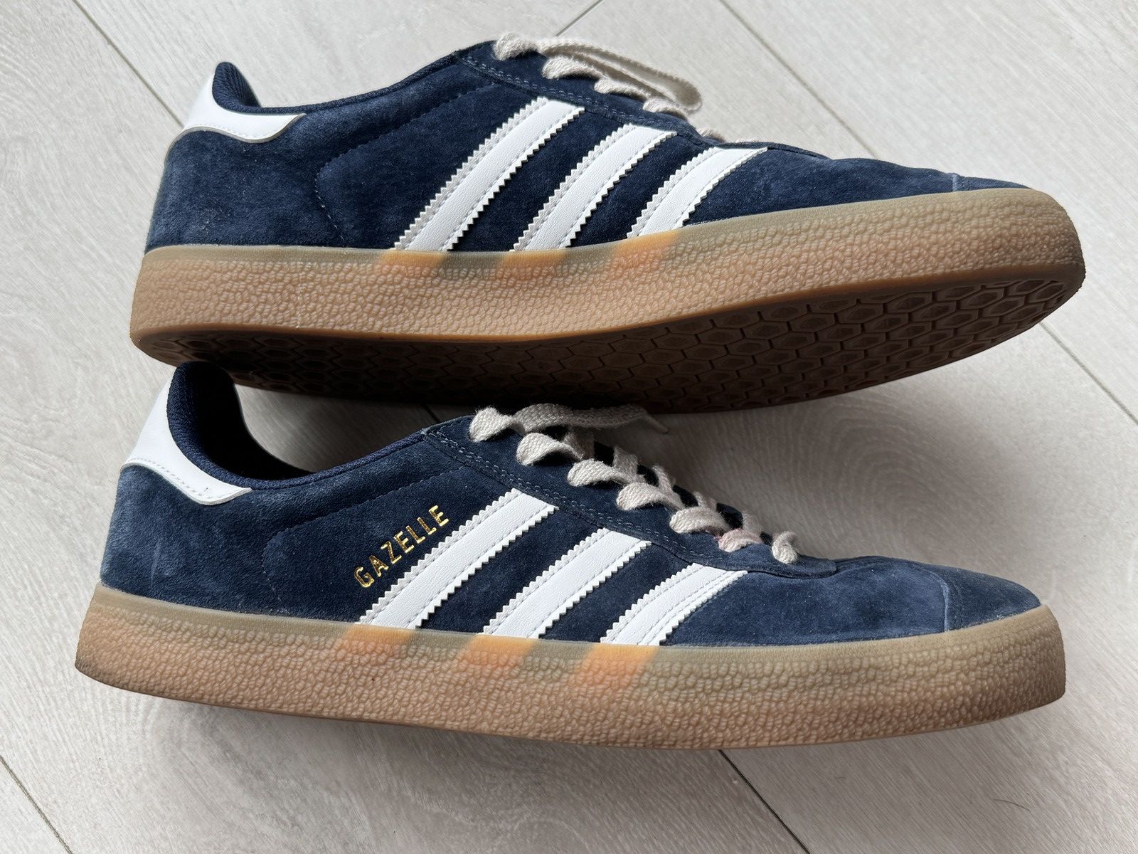 Adidas Adidas Gazelle Navy Suede Size US 10.5 / EU 43-44 - 2 Thumbnail