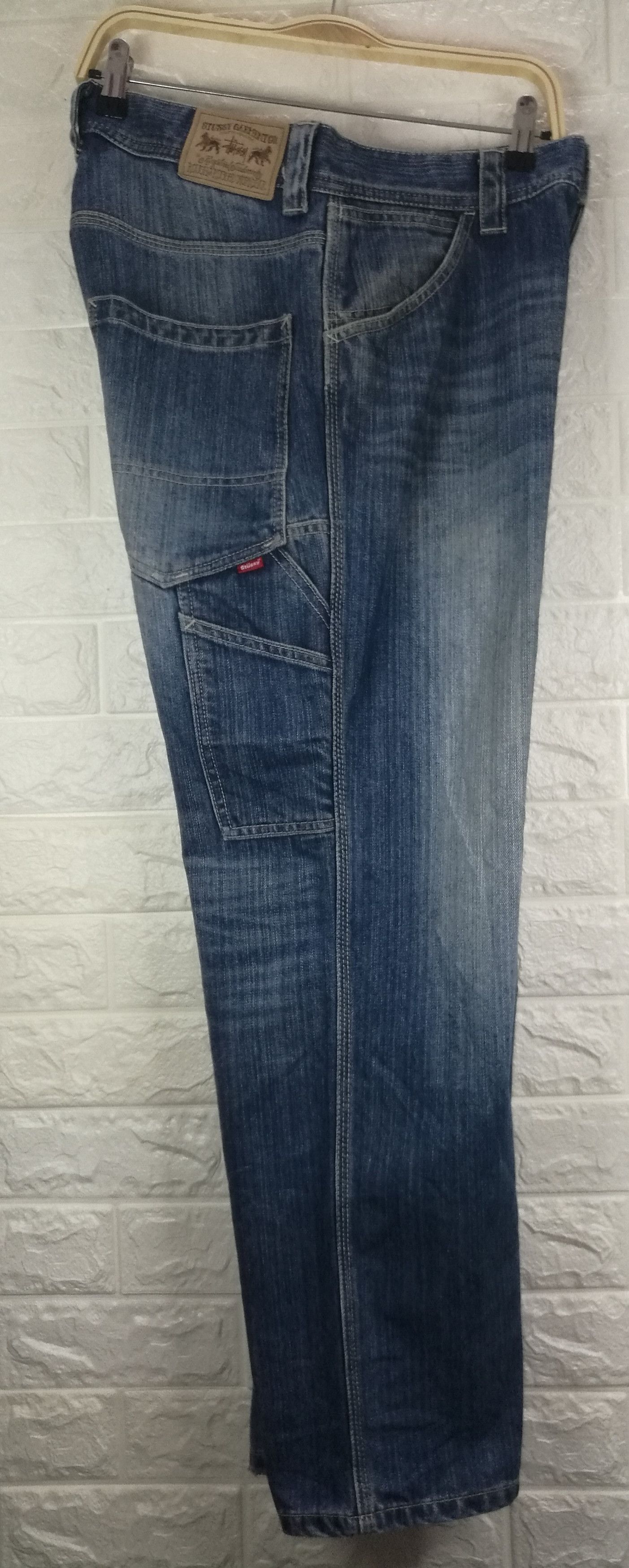 Stussy Vintage Stussy Rough & Rugged Carpenter Baggy Jeans Size US 32 / EU 48 - 9 Thumbnail