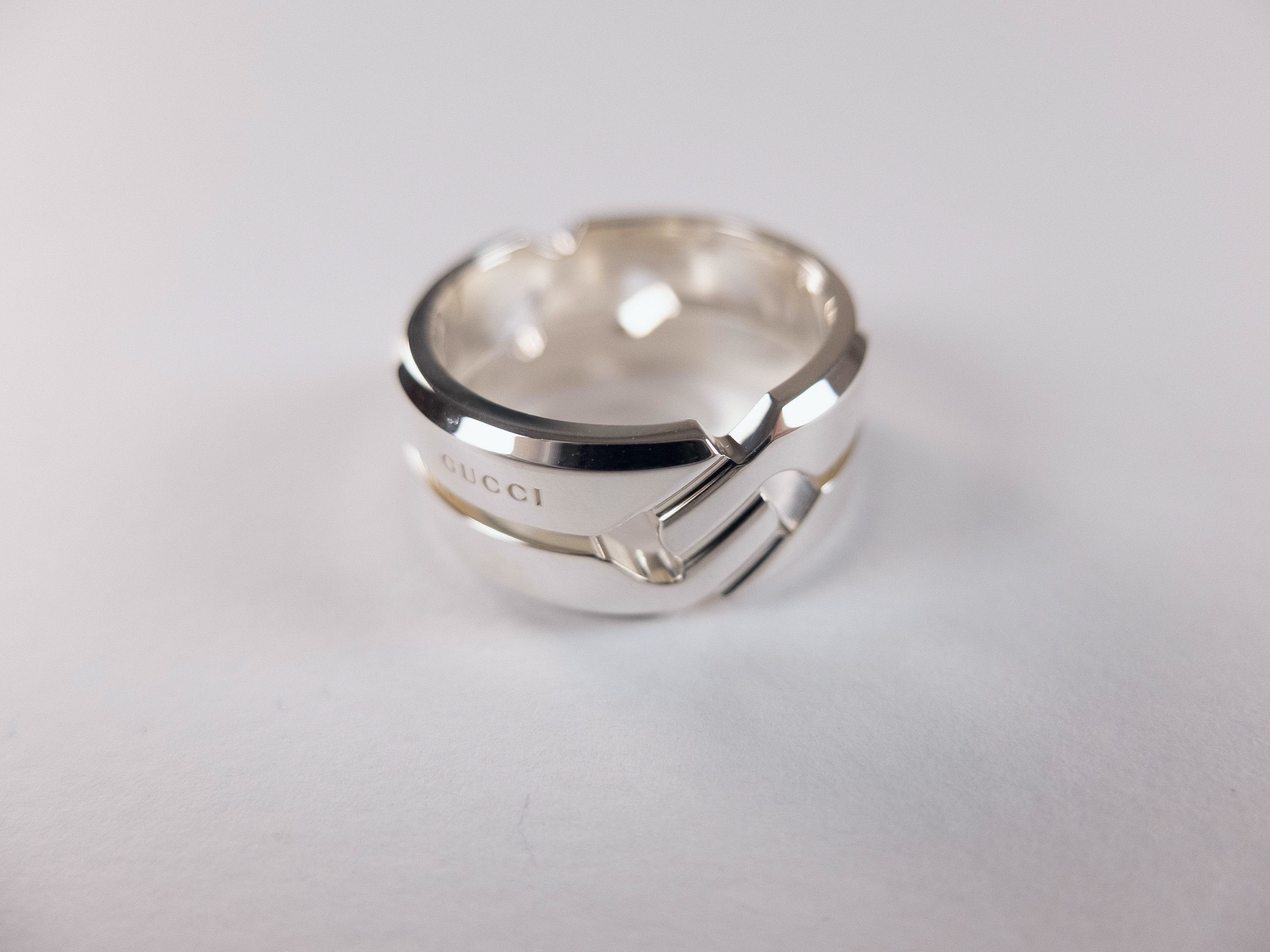 Gucci GUCCI round Sterling silver Infinity Knot ring Size 20 / 9 Size ONE SIZE - 2 Thumbnail
