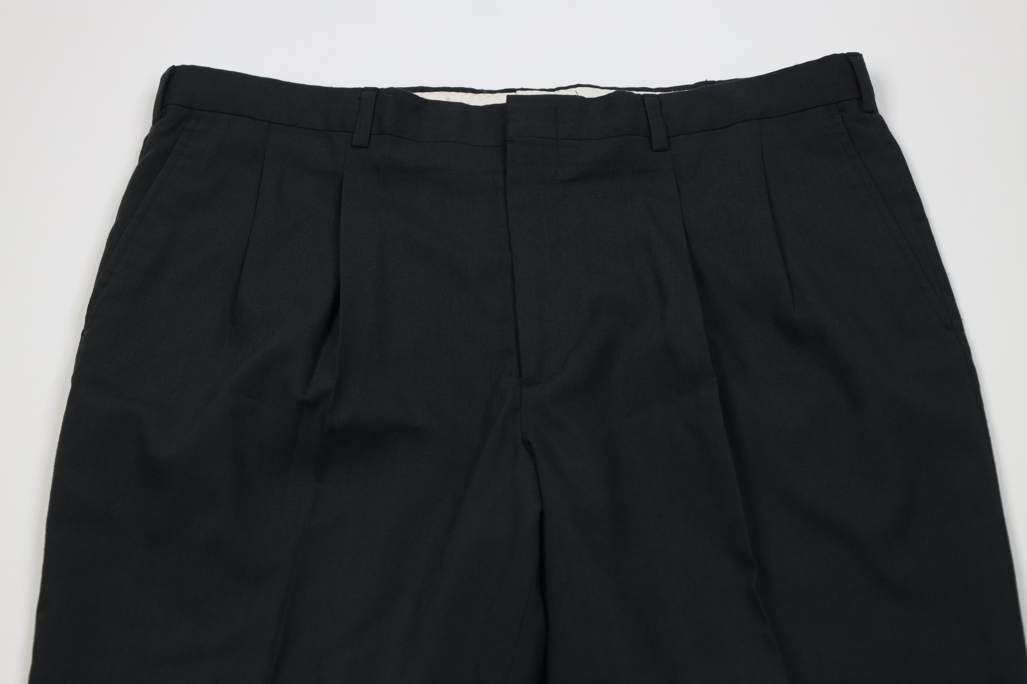 Vintage Vintage 70s Streetwear Wool Lightweight Chino Pants Gray Size US 38 / EU 54 - 2 Thumbnail