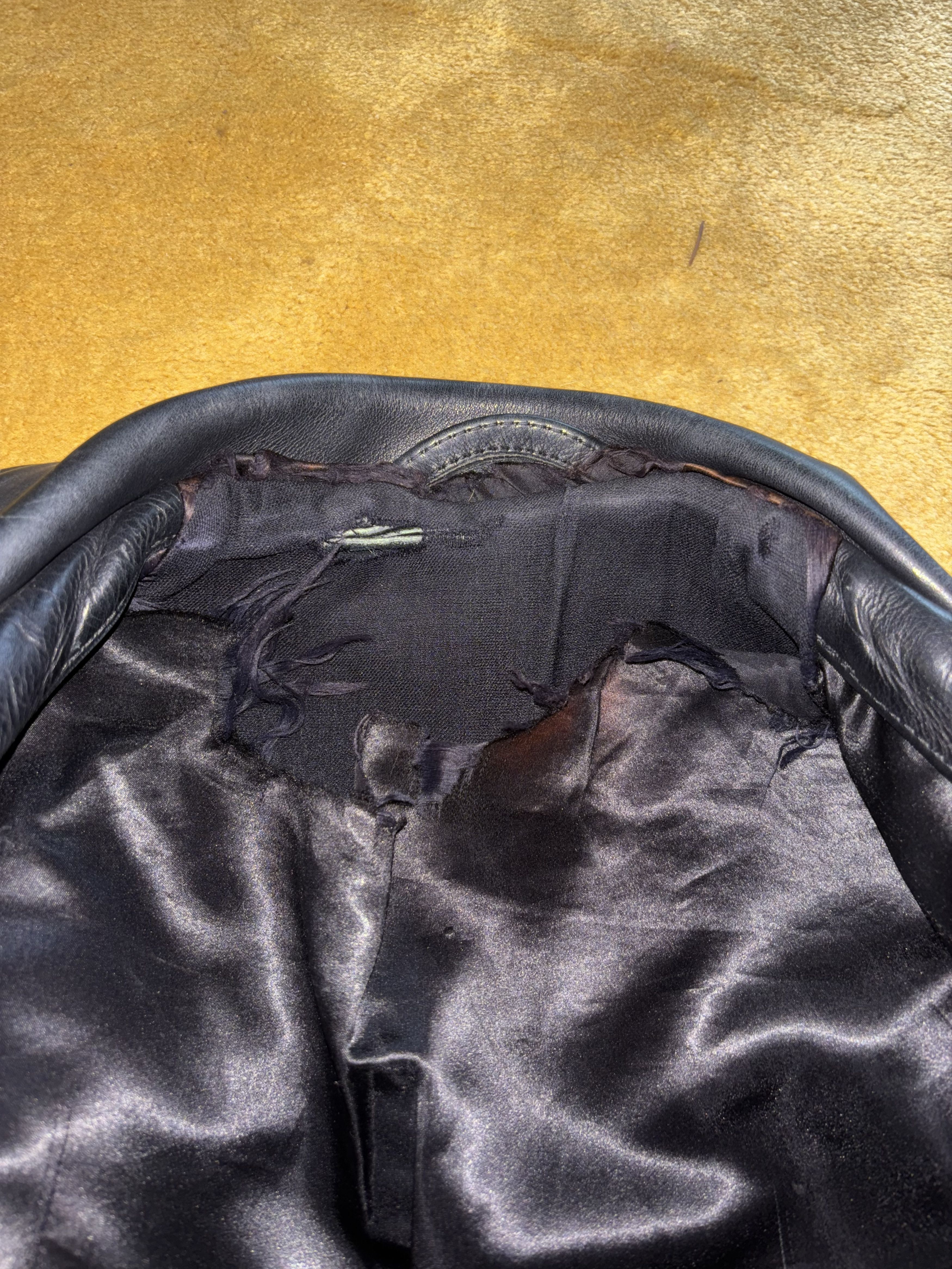 Other The Leather Man NYC Classic Leather Motorcycle Jacket Size US S / EU 44-46 / 1 - 4 Thumbnail