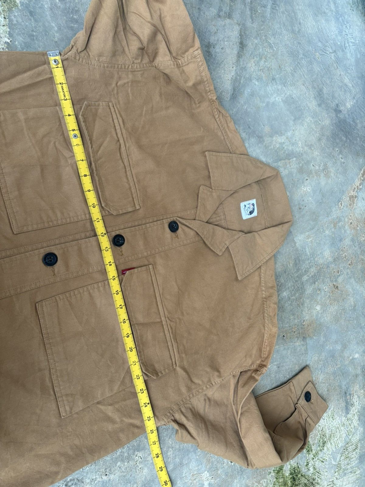 The Real McCoy's Mccoy Double Pocket Shirt Size US XL / EU 56 / 4 - 7 Thumbnail