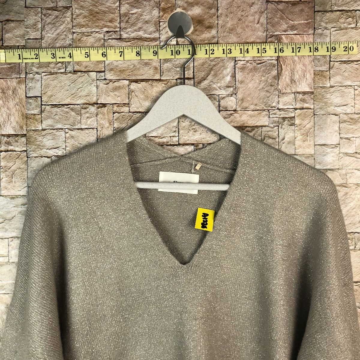 Homespun Knitwear × Japanese Brand Elura Brown Knitwear #A1238 Size S / US 4 / IT 40 - 4 Thumbnail