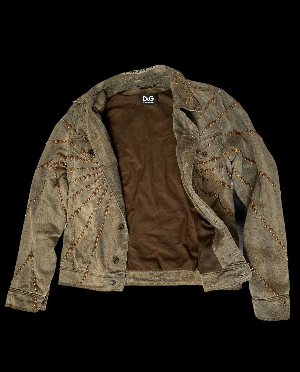Dolce & Gabbana Dolce & Gabbana Mens Denim Jacket Size US S / EU 44-46 / 1 - 6 Thumbnail