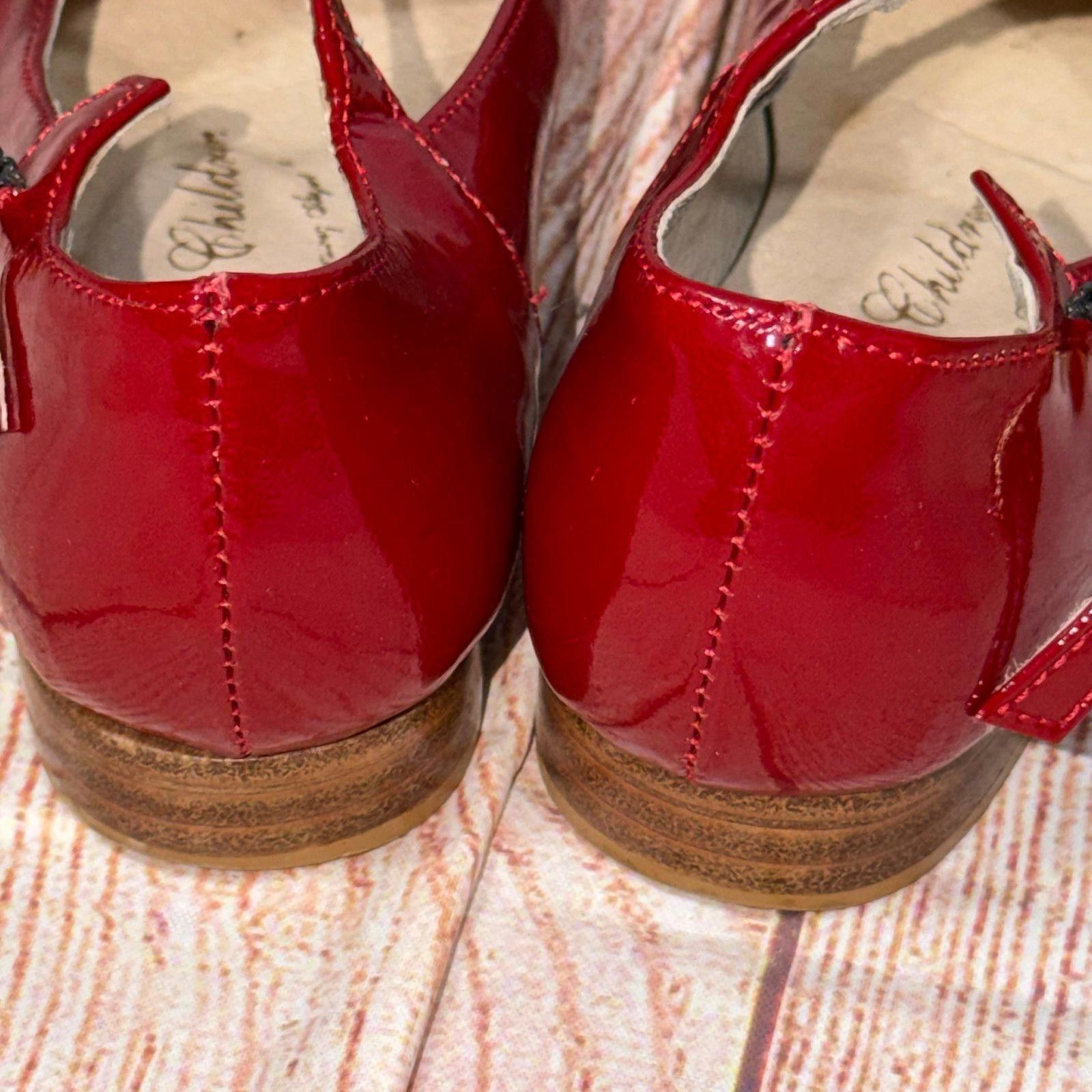 Other Strasburg Children Red Patent Leather Mary Jane Shoes Size 8 Size US 8 / IT 38 - 6 Thumbnail