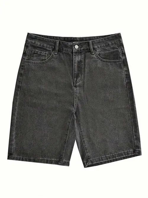 VIBE Jorts Vintage Washed Distressed Denim Size US 30 / EU 46 - 4 Thumbnail