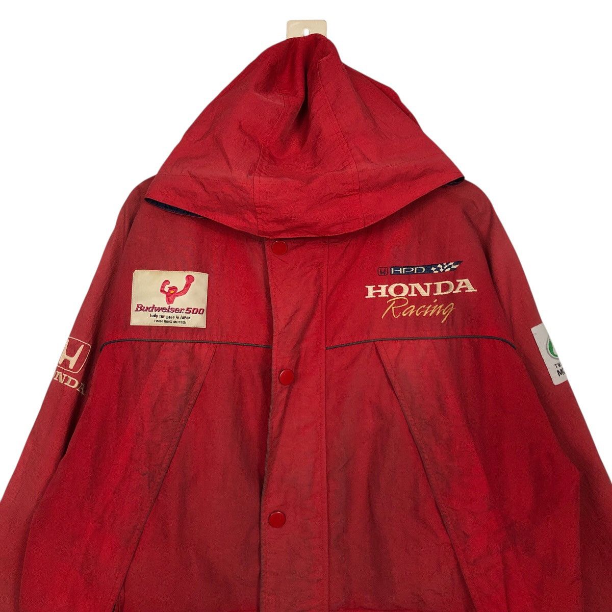 Japanese Brand 90s Honda Racing Pit Crew Jacket – CART Embroidered Logos Size US M / EU 48-50 / 2 - 4 Thumbnail