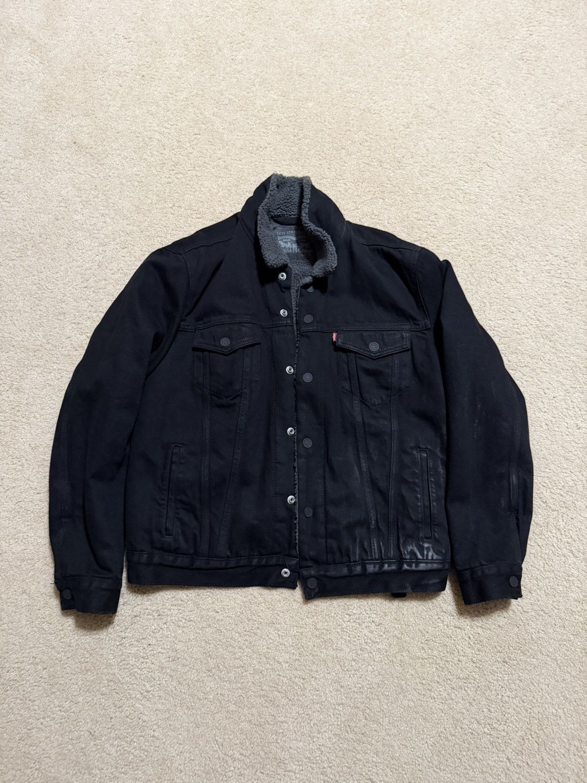 Levi's Levi’s Sherpa Jacket Black Size US M / EU 48-50 / 2 - 1 Thumbnail