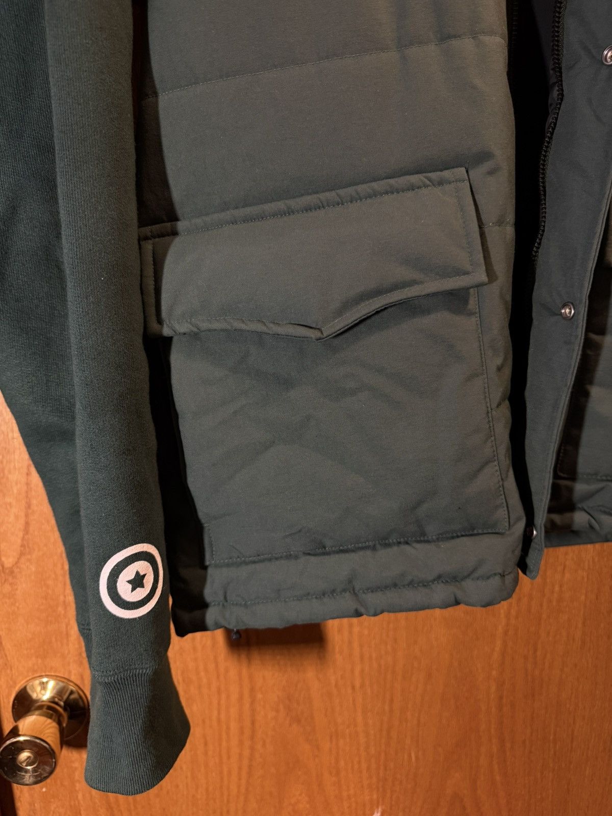 Bape Bape shark coat Jacket/ Hoodie green Size US L / EU 52-54 / 3 - 5 Thumbnail