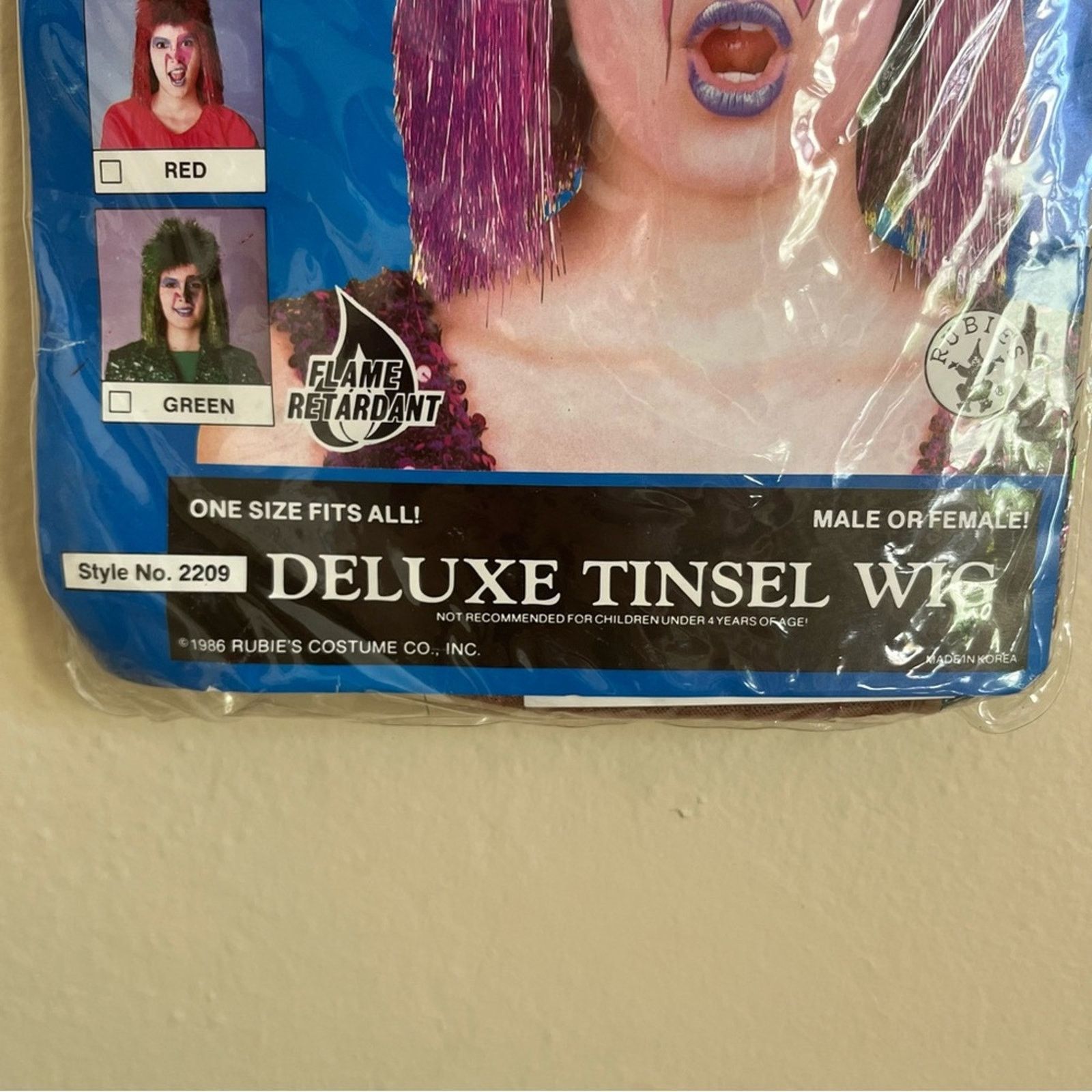 Other Vintage 1986 Rubie’s Costume Co Designer Masquerade Wig Size ONE SIZE - 2 Thumbnail
