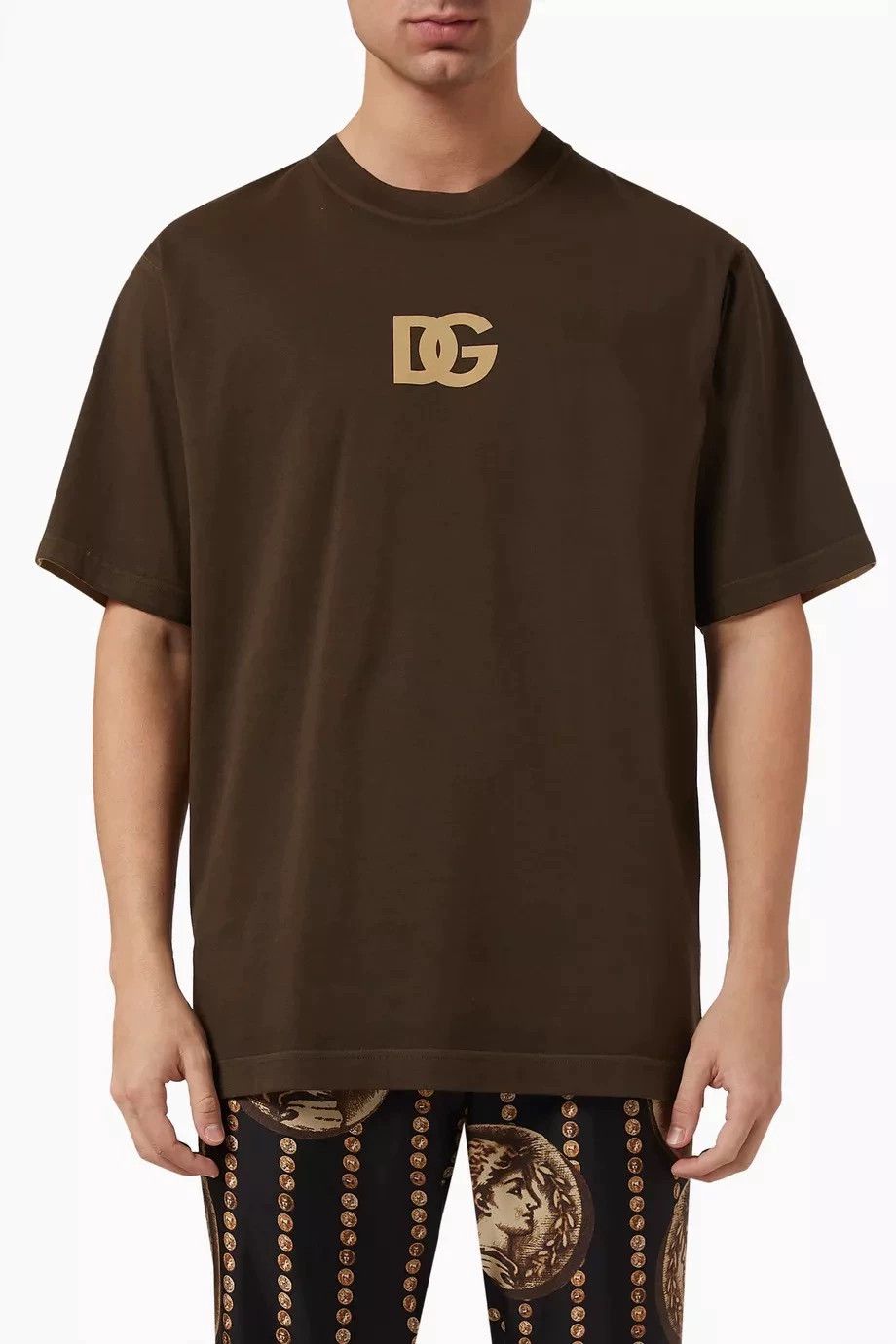 Dolce & Gabbana Dolce & Gabbana Oversize Cotton Short Sleeve T-Shirt Size US S / EU 44-46 / 1 - 8 Thumbnail