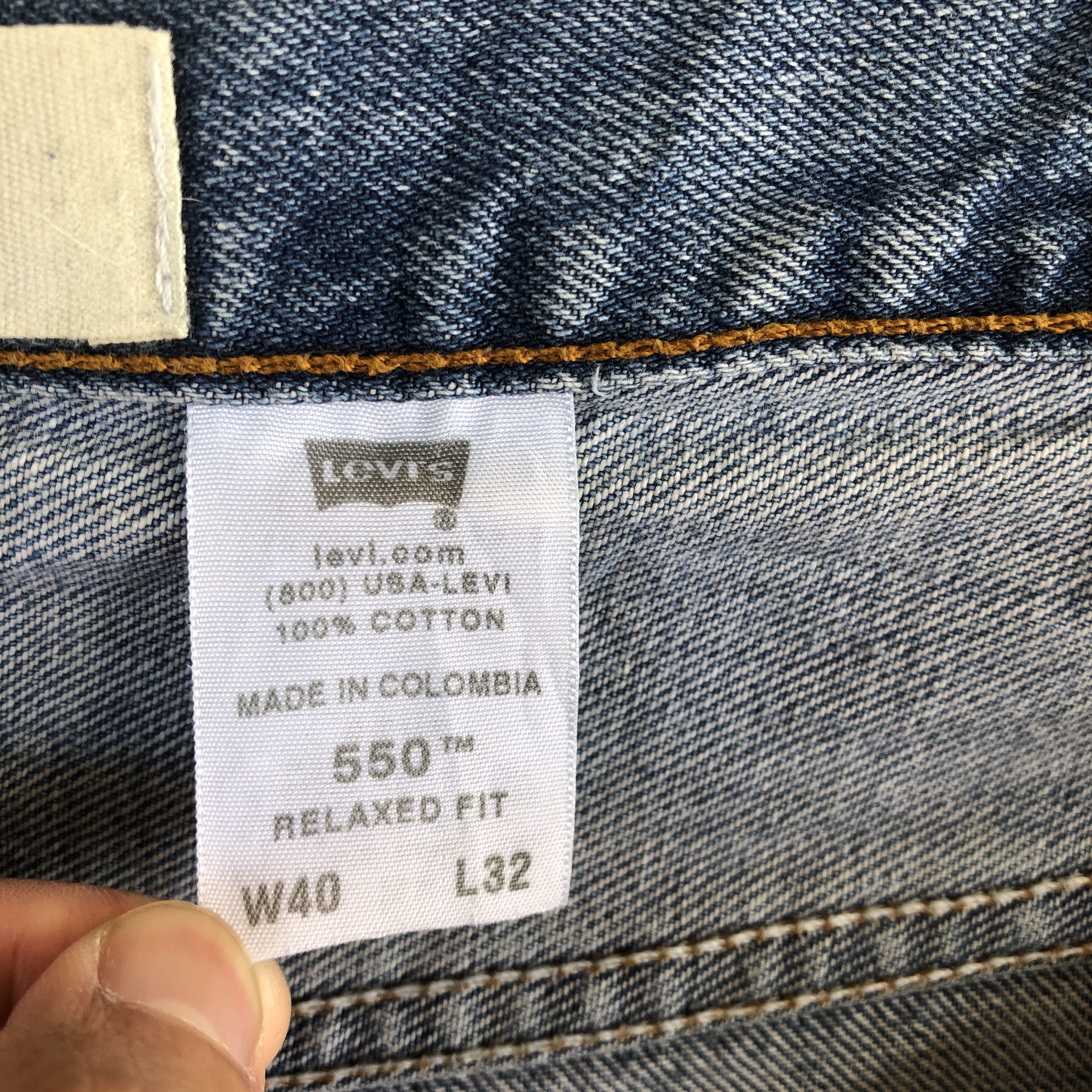 Levi's Vintage Levis Baggy Jeans Distressed Levi's Faded Denim Size US 40 / EU 56 - 9 Thumbnail