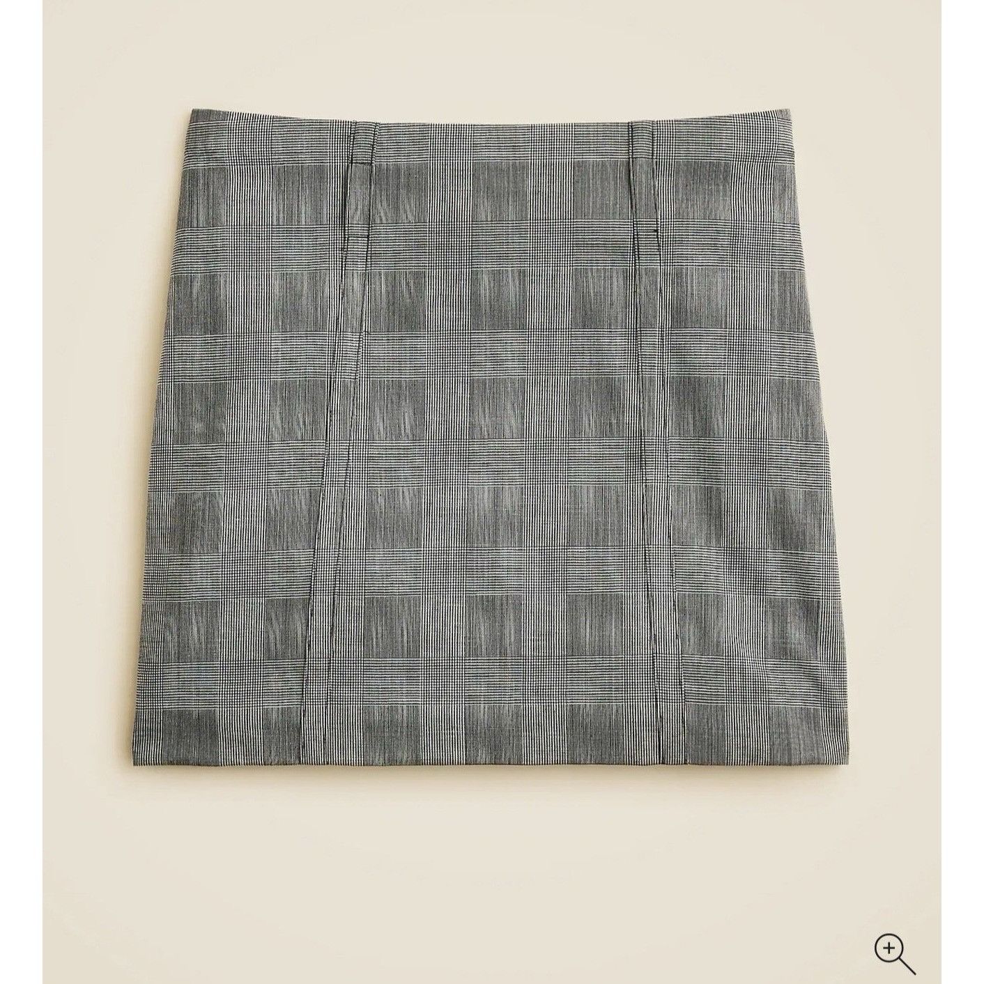 J.Crew J.Crew Womens Mini Skirt In Glen Plaid Italian Wool Blend Sz Size 28" / US 6 / IT 42 - 2 Thumbnail