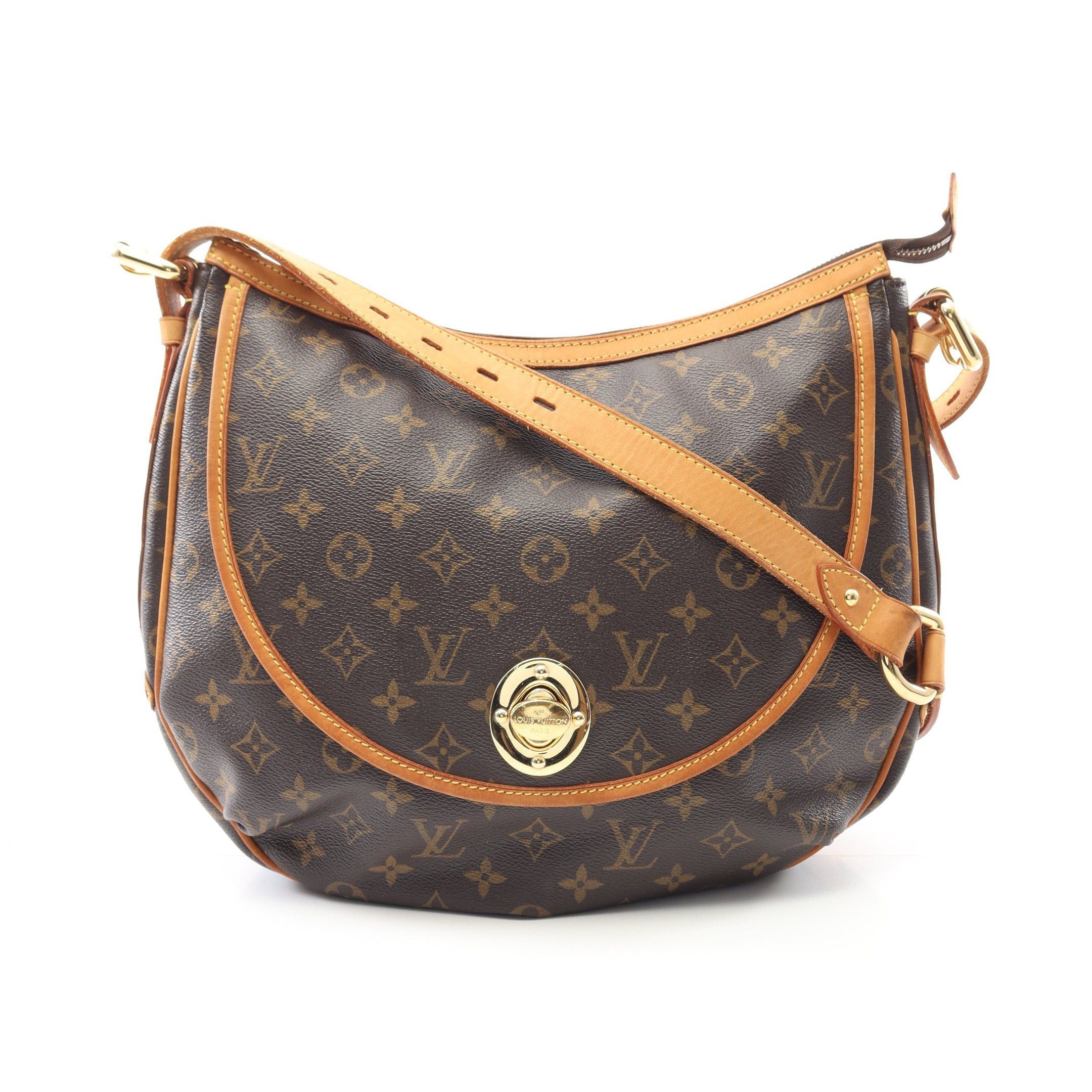 Louis Vuitton Louis Vuitton Tulum Gm Monogram Shoulder Bag Leather Brown Size ONE SIZE - 1 Thumbnail