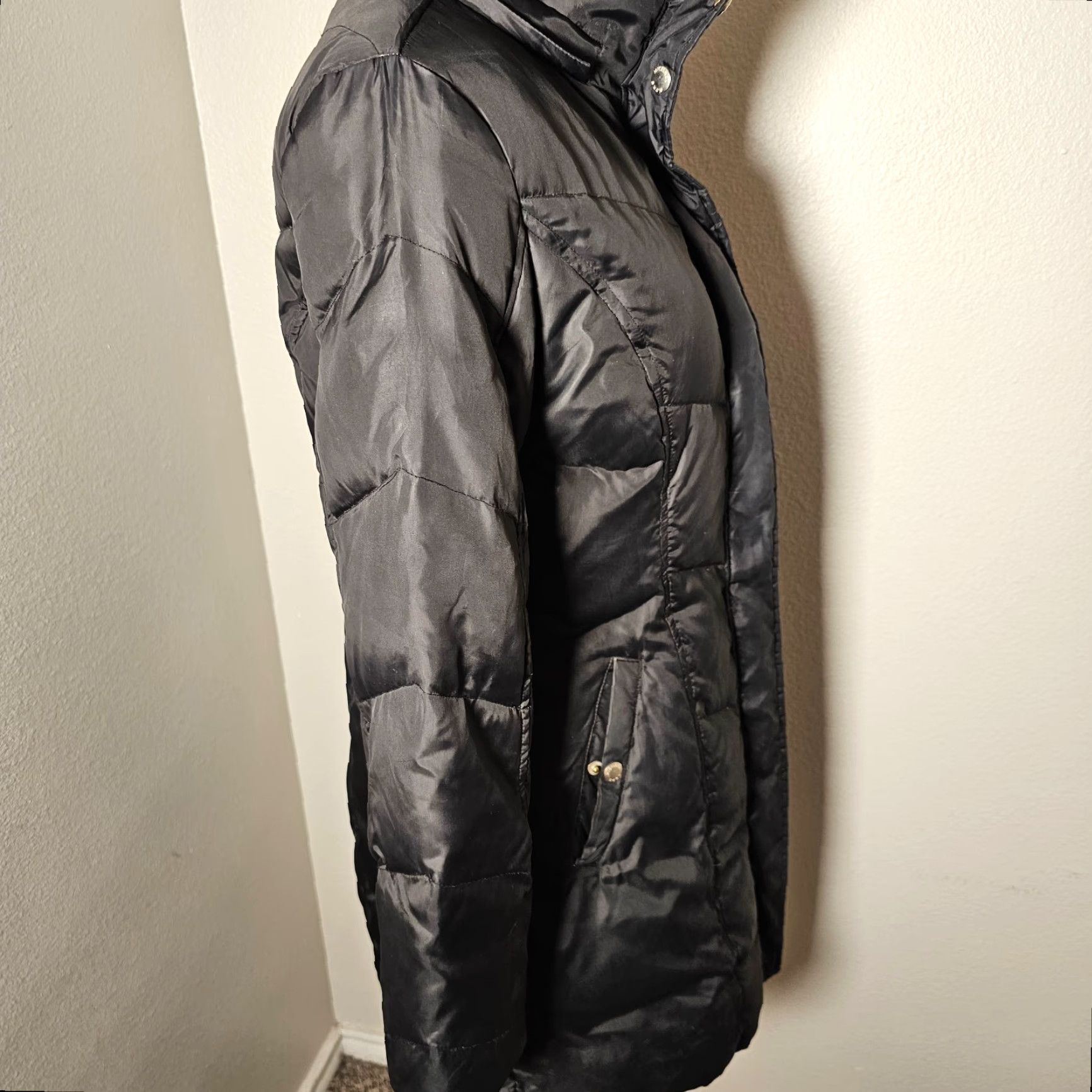Michael Kors Michael Kors Parka Jacket Coat Women's S Black Packable Down Fill Zipper Sport? Wait. Size S / US 4 / IT 40 - 7 Thumbnail