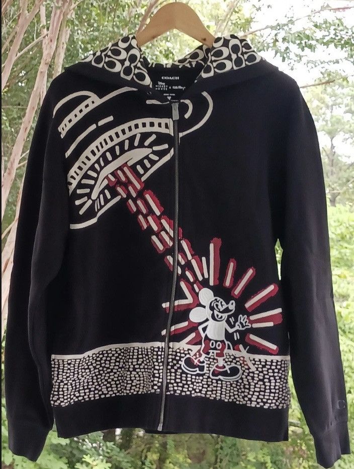 Coach × Keith Haring Coach x Keith Haring x Disney Mickey Mouse Hoodie Medium Size US M / EU 48-50 / 2 - 1 Thumbnail