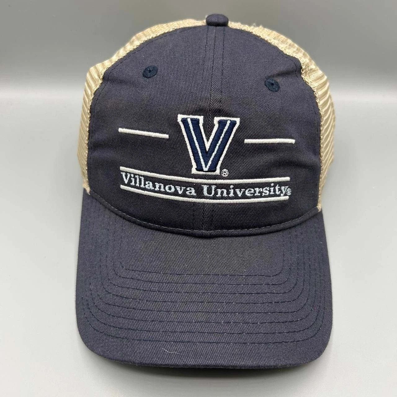 The Game Vintage Villanova Wildcats Trucker Hat Men NCAA Snap Back Size ONE SIZE - 1 Thumbnail