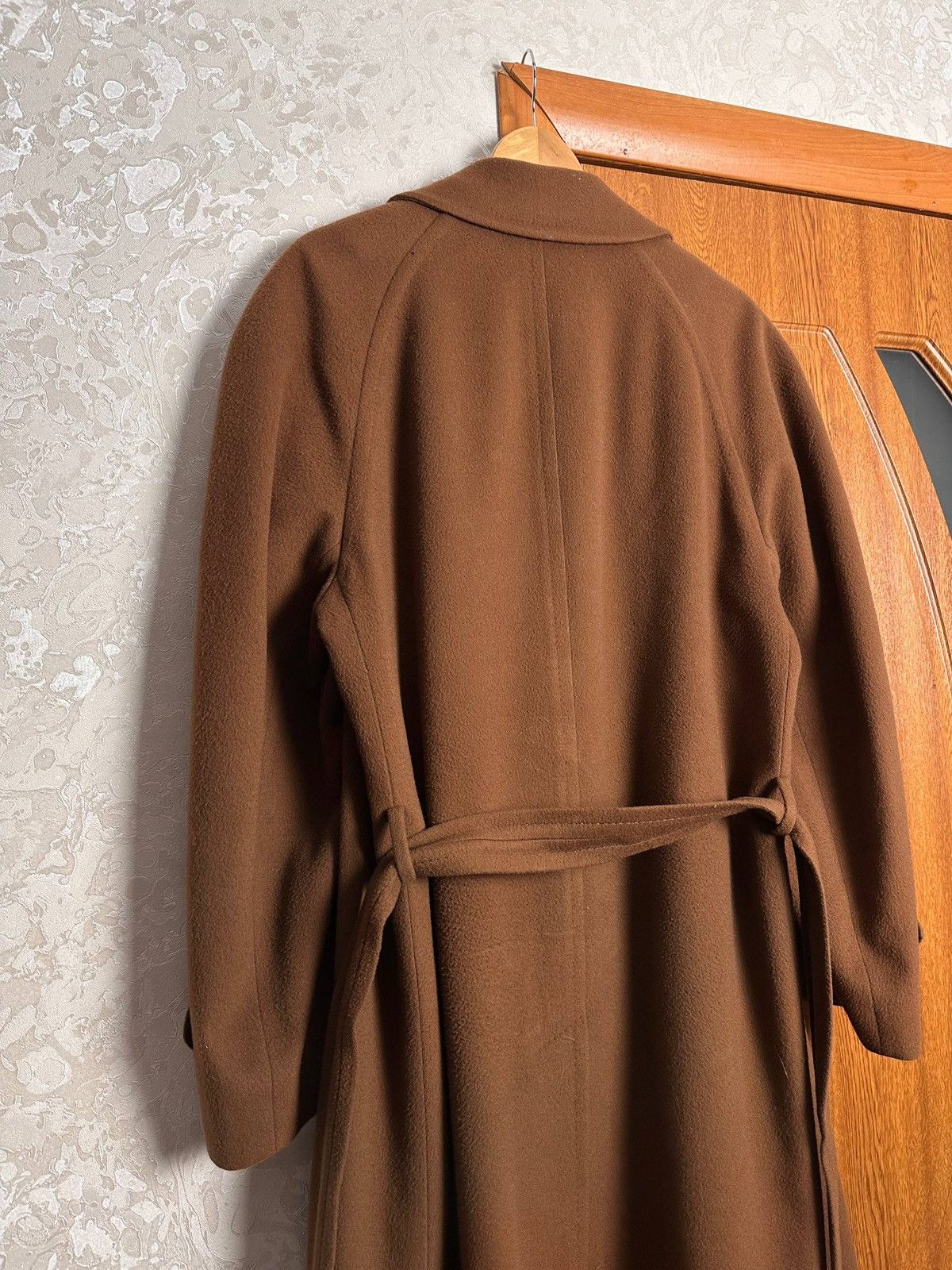 Lanvin Lanvin Paris Wool Cashmere Blend Double Breasted Trench Coat Size XL / US 12-14 / IT 48-50 - 17 Thumbnail