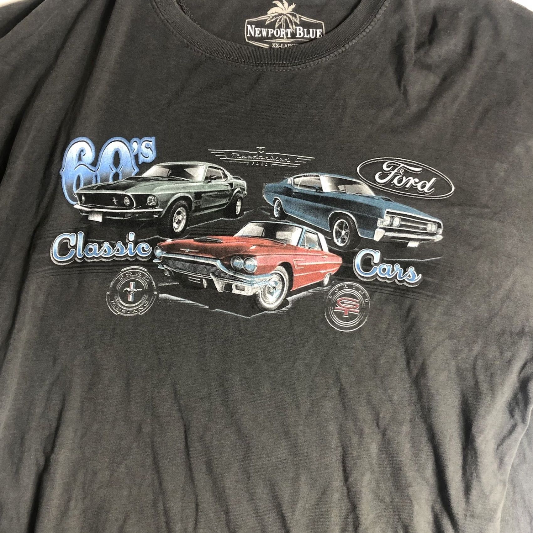 Ford Ford Mustang Classic Cars Racing T Shirt Mens 2XL Logo American Muscle Size US XXL / EU 58 / 5 - 3 Thumbnail