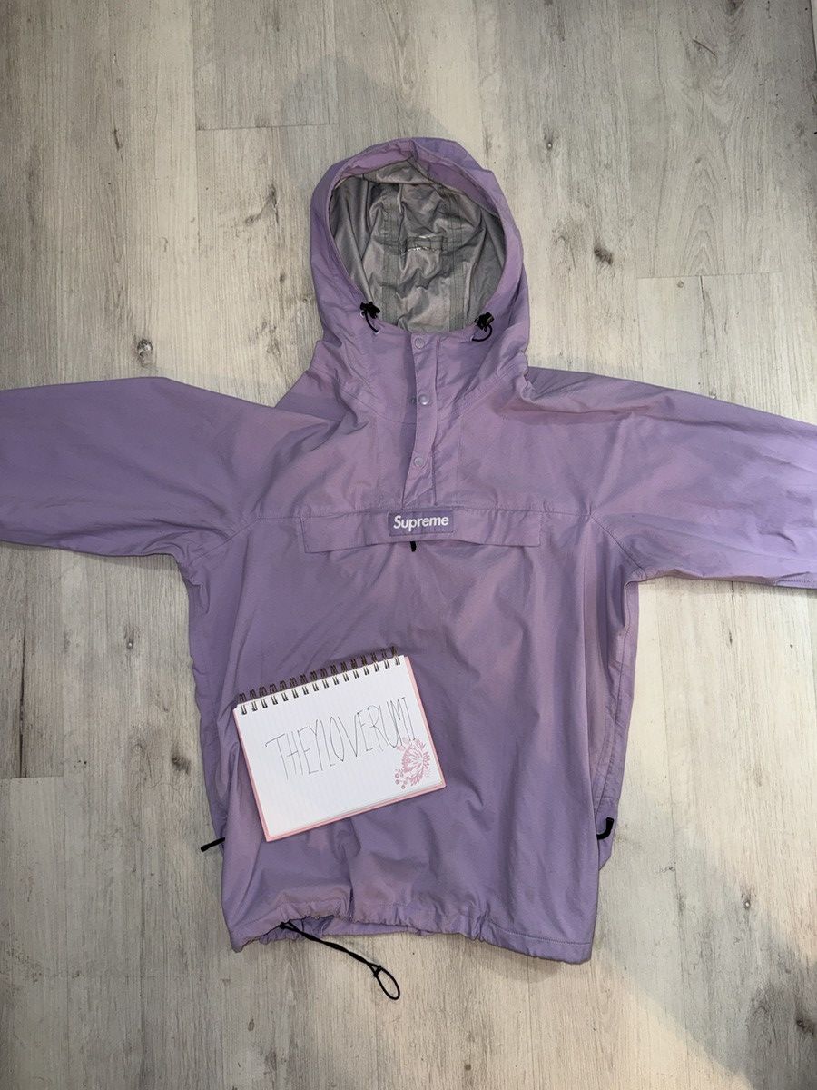 Supreme Supreme Taped Seam Anorak Lavender Size US L / EU 52-54 / 3 - 1 Thumbnail