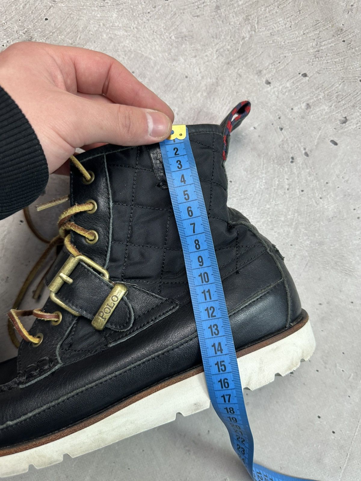 Ralph Lauren Vintage Polo Ralph Laurent Saddle Worth Buckle Leather Boots Size US 9 / EU 42 - 19 Thumbnail