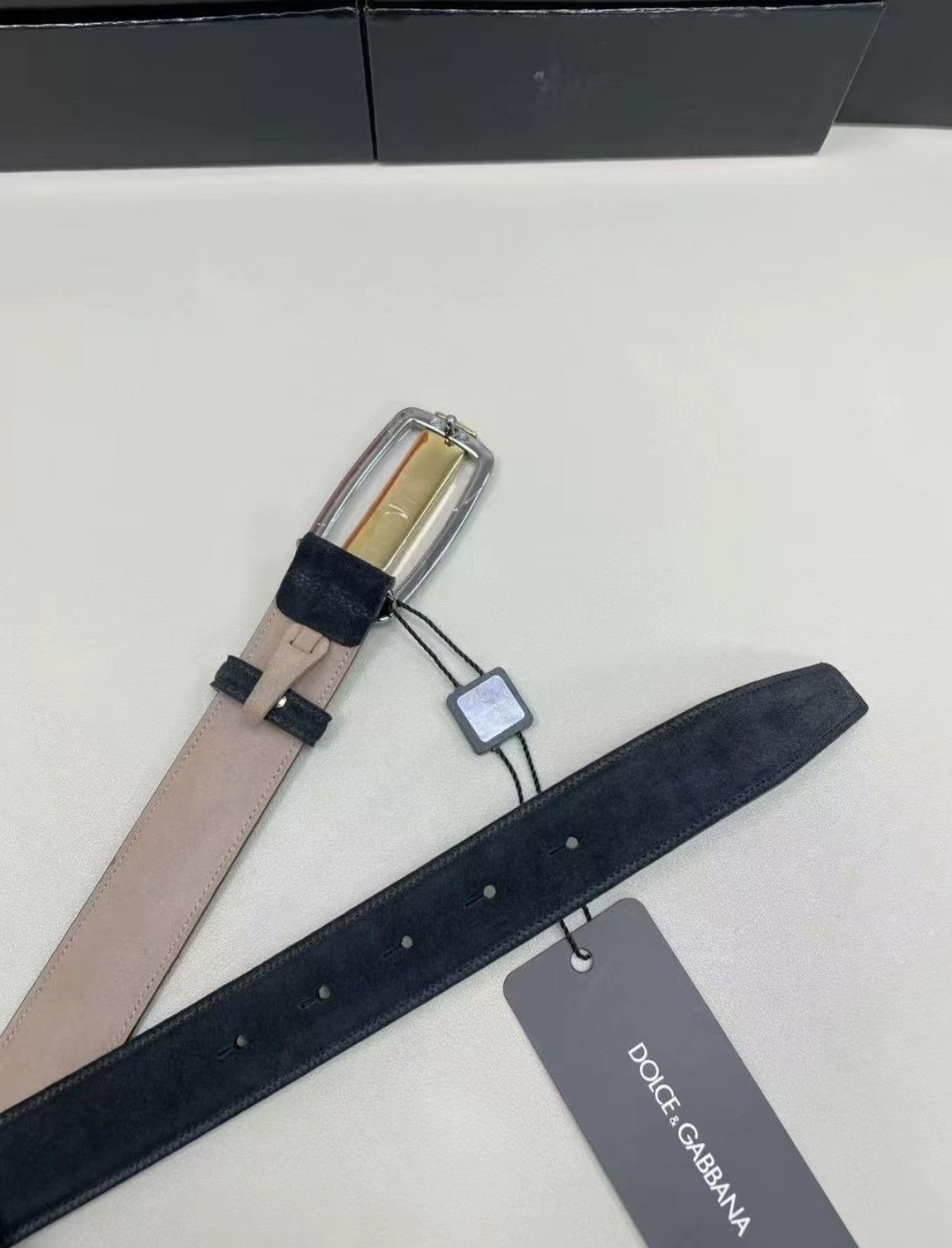 Dolce & Gabbana Dolce & Gabbana Leather Belt J30 Size ONE SIZE - 4 Thumbnail