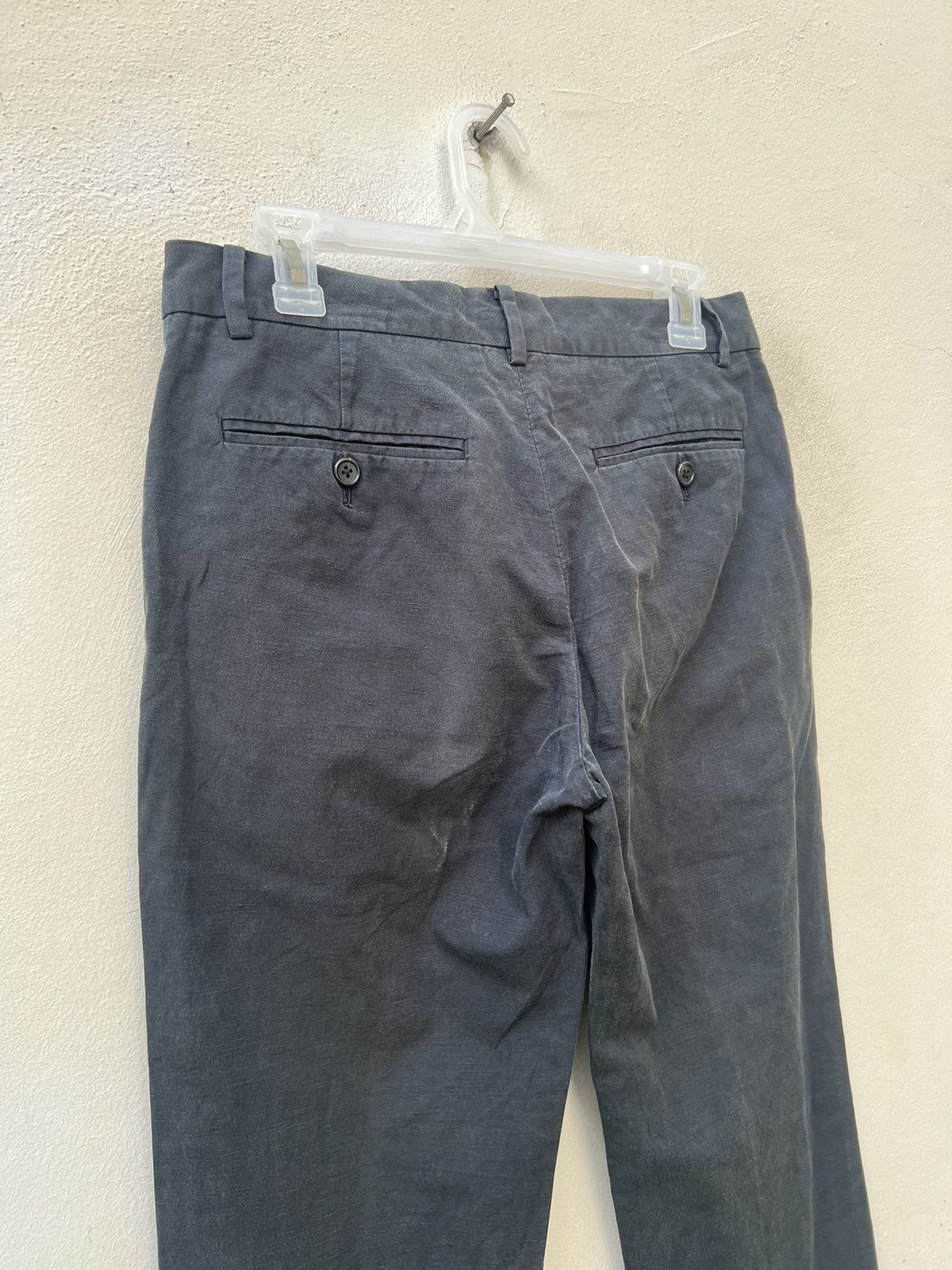 Margaret Howell Vintage Margaret Howell Faded Black Cropped Chinos Pant Size US 30 / EU 46 - 14 Thumbnail