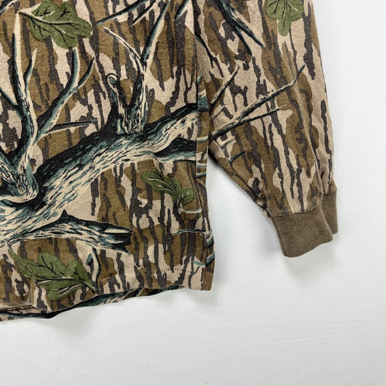 Vintage Vintage 80s Realtree Camo Single Stitch Long Sleeve Medium Size US M / EU 48-50 / 2 - 4 Thumbnail