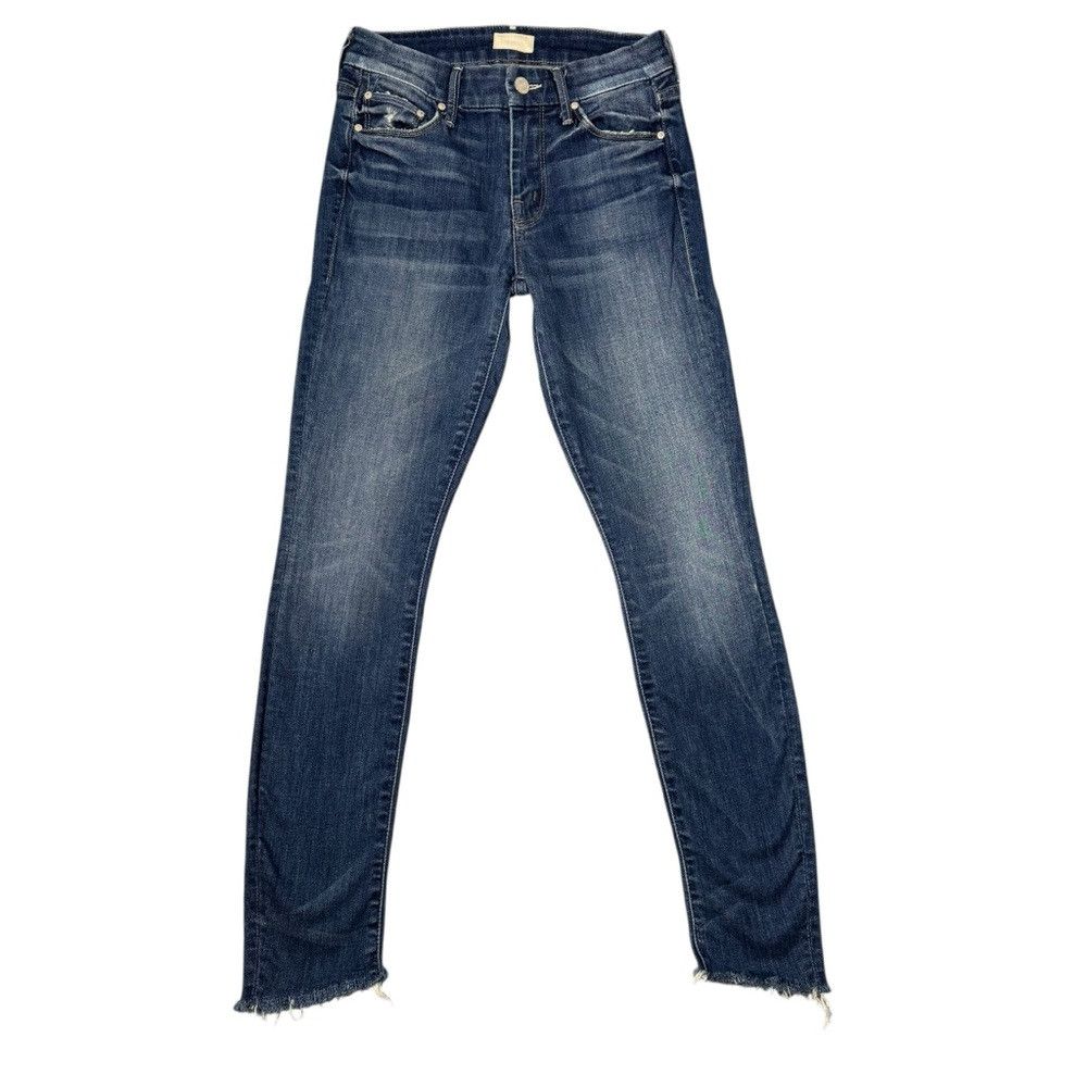 MOTHER MOTHER The Looker Ankle Fray Double Trouble Jeans Size 25 Size 25" / US 0 / IT 36 - 2 Thumbnail