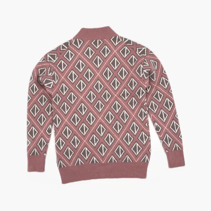 Dior Dior Dior SS22 Diamond Pattern Wool Sweater 0079-2507 Size US XS / EU 42 / 0 - 3 Thumbnail