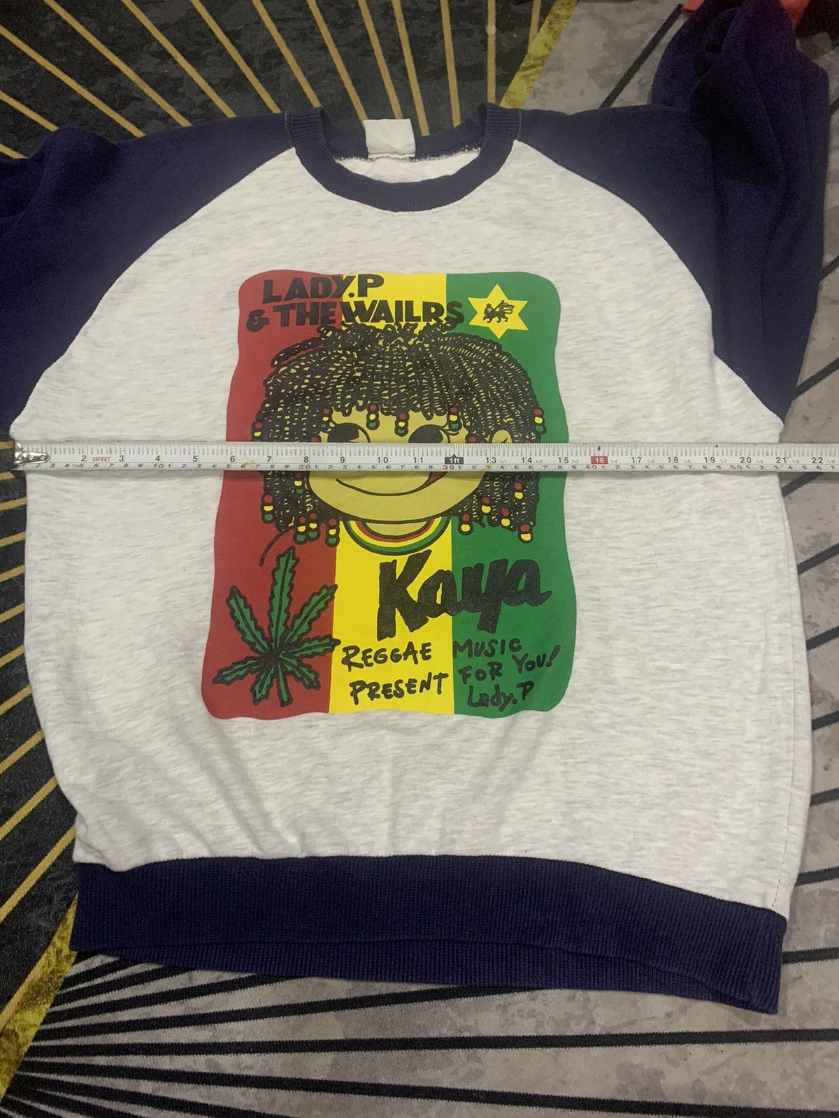 Other × Vintage VINTAGE!! Sweatshirt RASTA Reggae Size US M / EU 48-50 / 2 - 6 Thumbnail