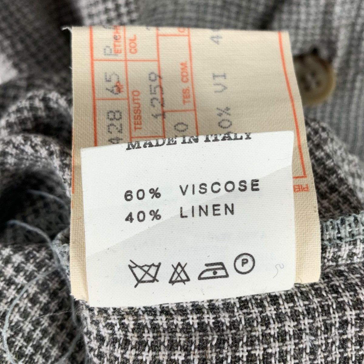 Vintage PIERO GAZZARRINI Nova Check Tartan Button Up Long Vest Size M / US 6-8 / IT 42-44 - 5 Thumbnail