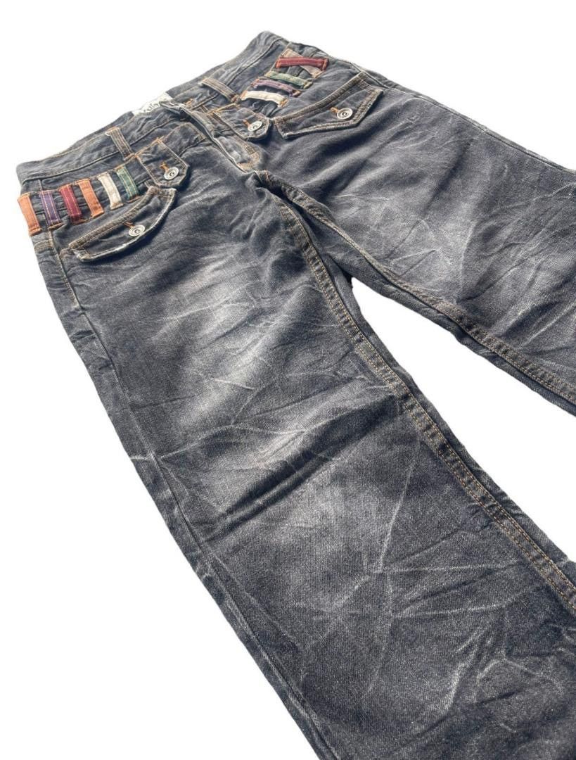 Japanese Brand Japanese Brand Nylaus Double Waist Straight Cut Jeans Size US 30 / EU 46 - 7 Thumbnail