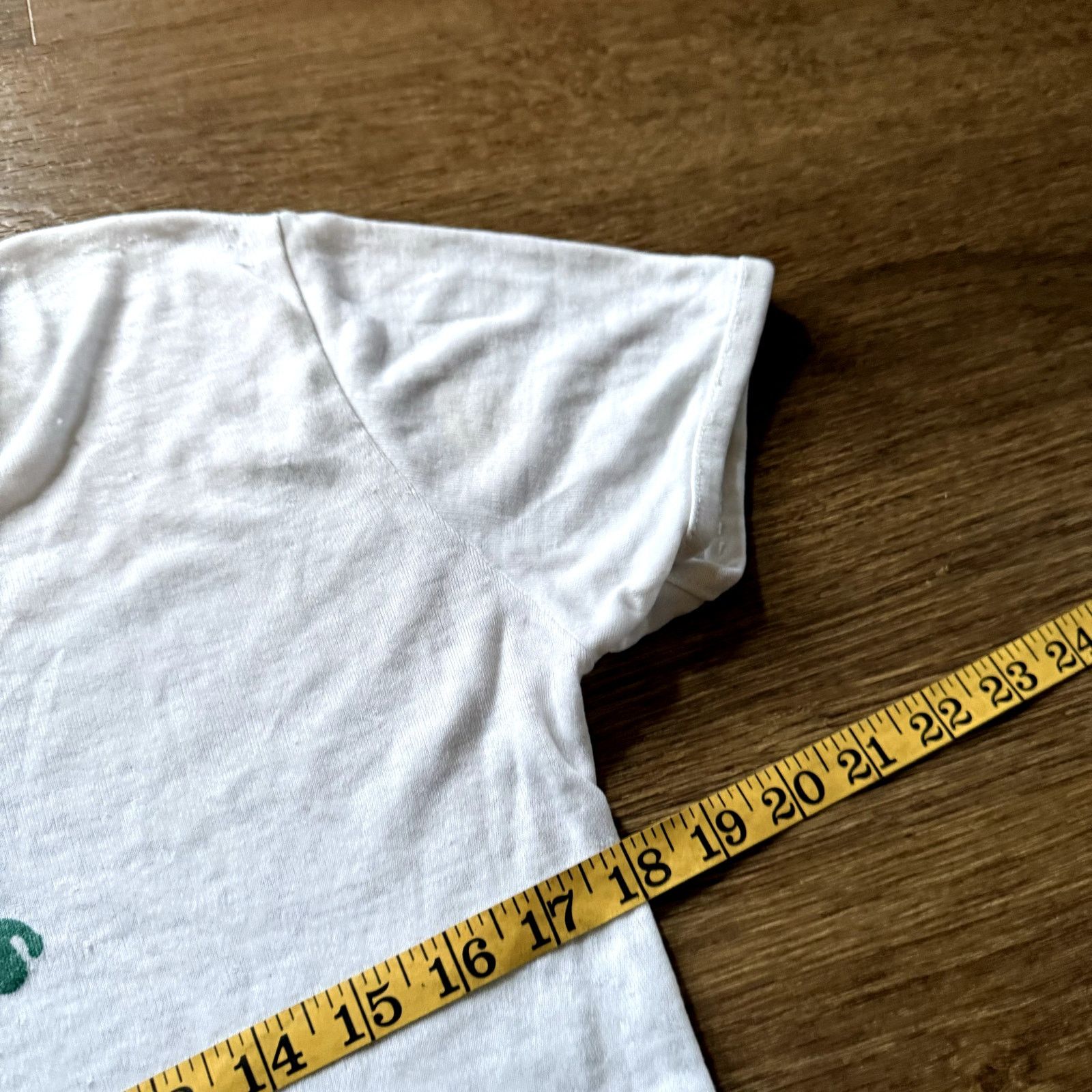 Vintage 70s Threadbare Vintage st. Agnes Concord Femme Tee Size M / US 6-8 / IT 42-44 - 4 Thumbnail