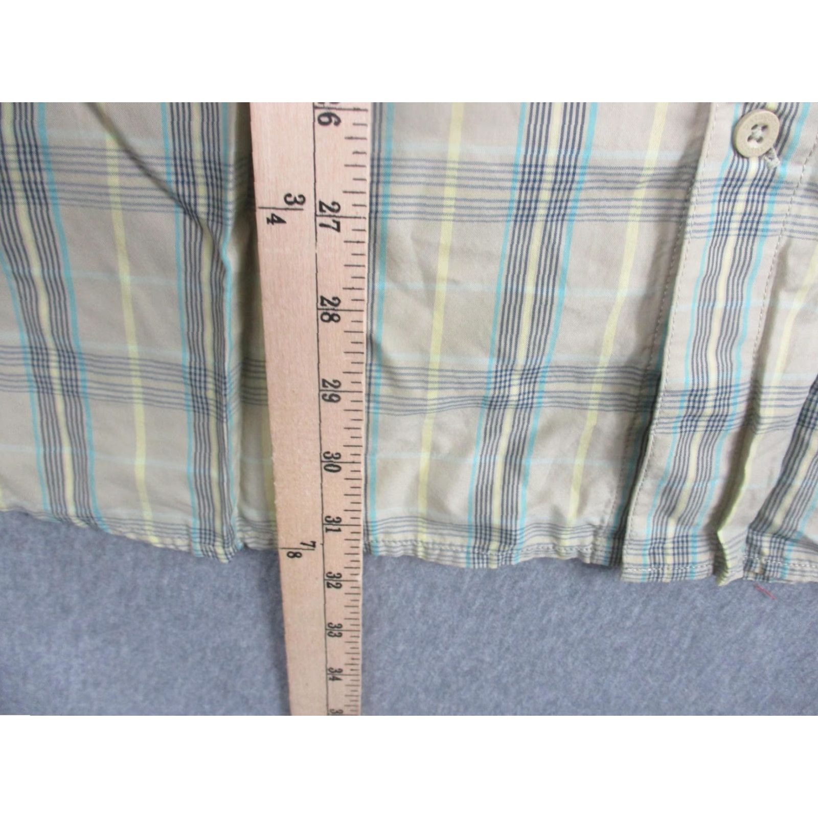 Patagonia Patagonia Shirt Mens 2XL Beige Plaid Tencel Long Sleeve Button Front STY54275 Size US XXL / EU 58 / 5 - 5 Thumbnail
