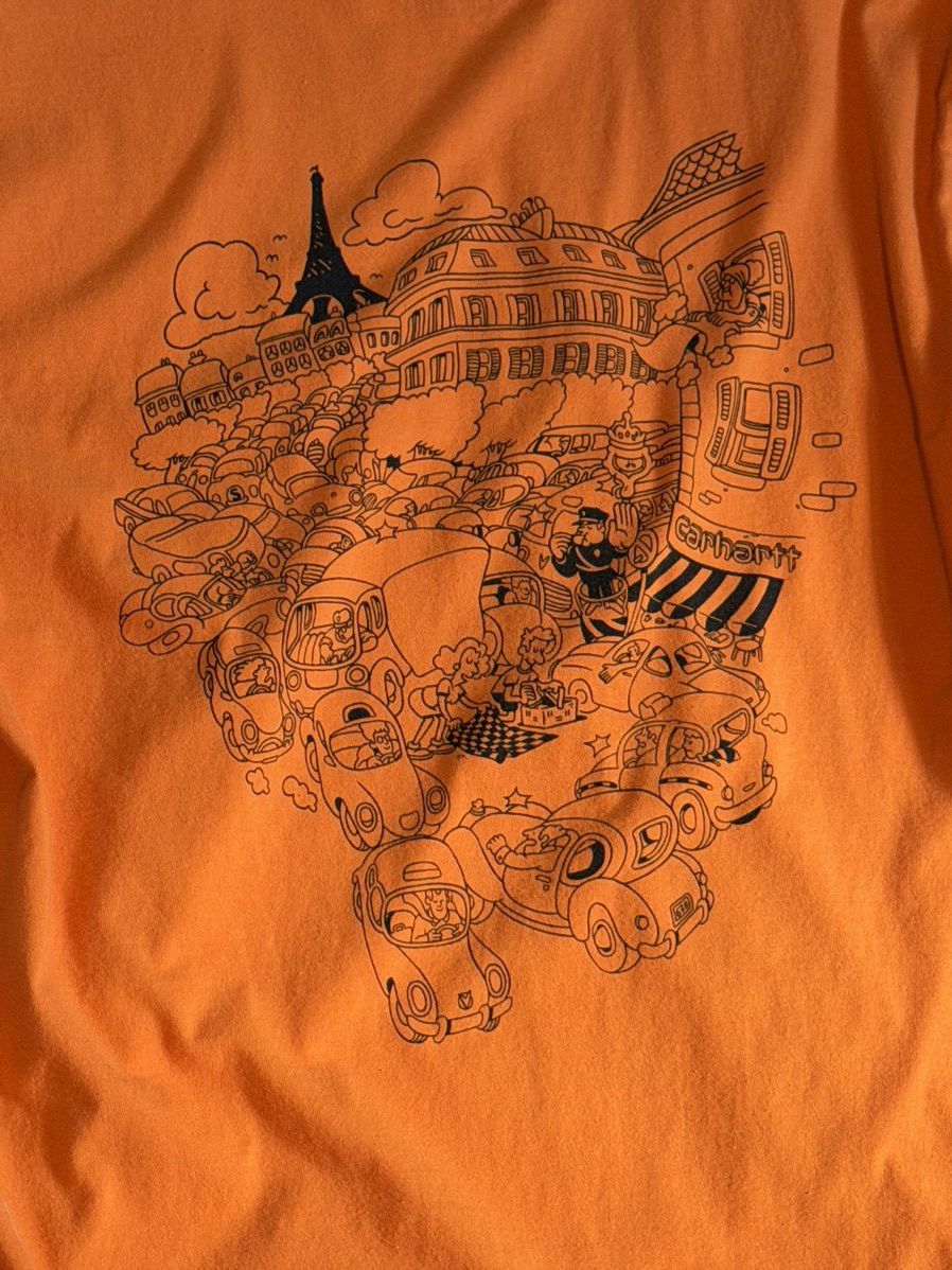 Carhartt Wip WIP Picnic in Paris Tee Size US L / EU 52-54 / 3 - 4 Thumbnail