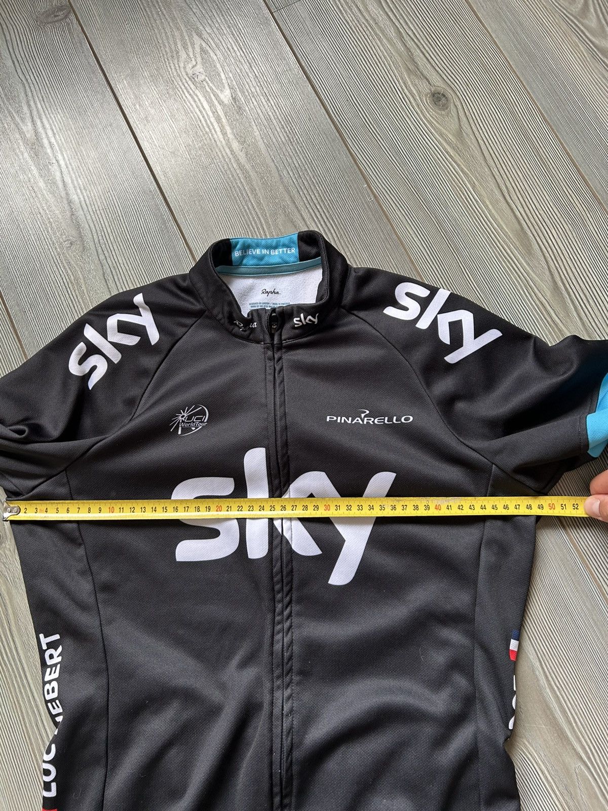Rapha Rapha Sky Team Long Sleeve Zip Cycle Jersey L Size US L / EU 52-54 / 3 - 20 Thumbnail