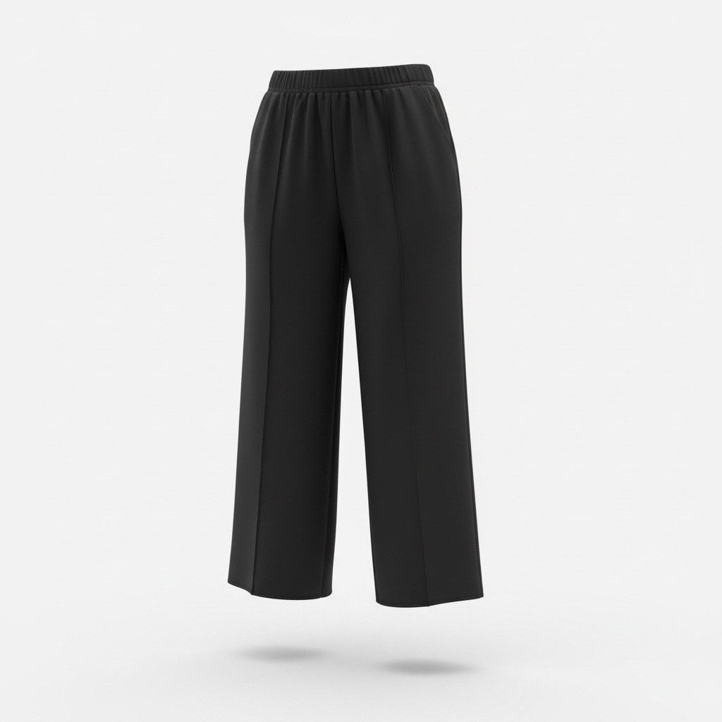Loft LOFT Petites LP Women’s Petite Pull On Ankle Pants Black Size 34" / US 12 / IT 48 - 1 Thumbnail