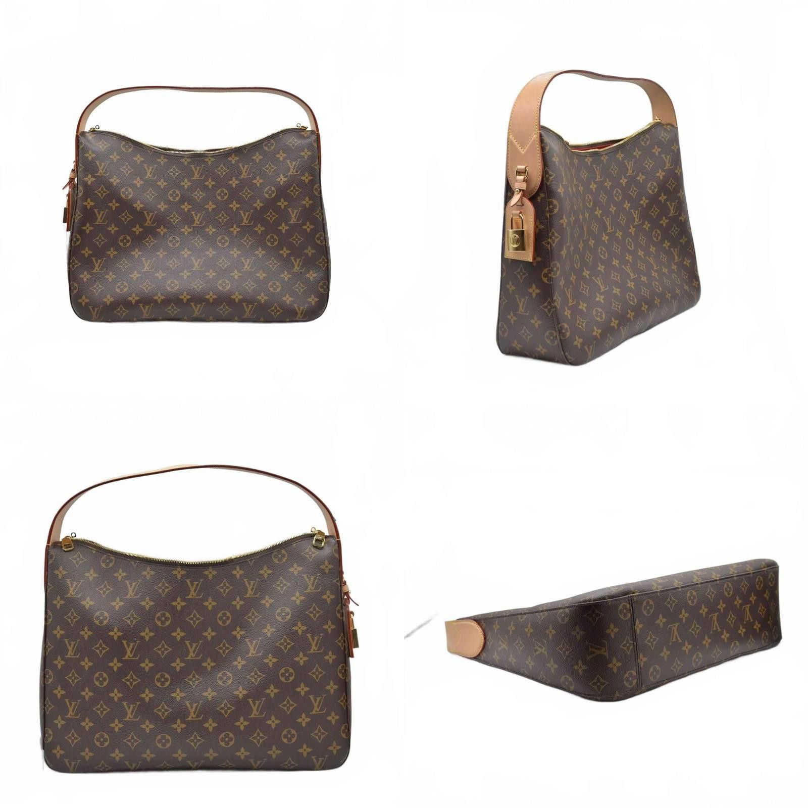 Louis Vuitton $2740 RFID Louis Vuitton Monogram Slouchy MM Tote Size ONE SIZE - 2 Thumbnail